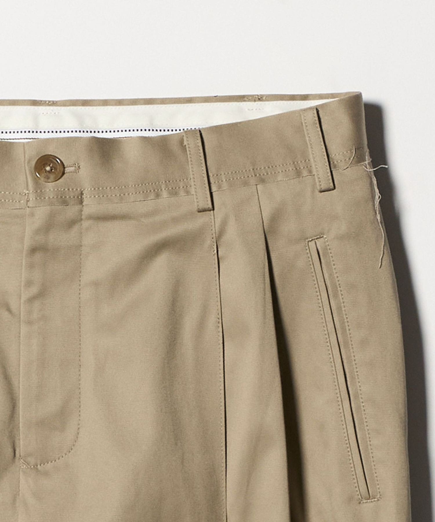 Pleated Chino Pants KHOKI