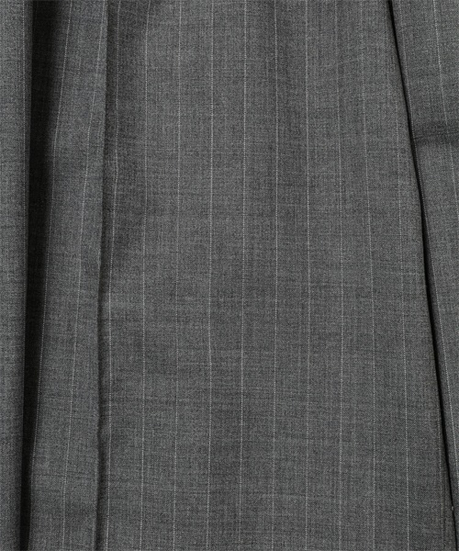 Pleated Stripe Summer Wool Pants KHOKI