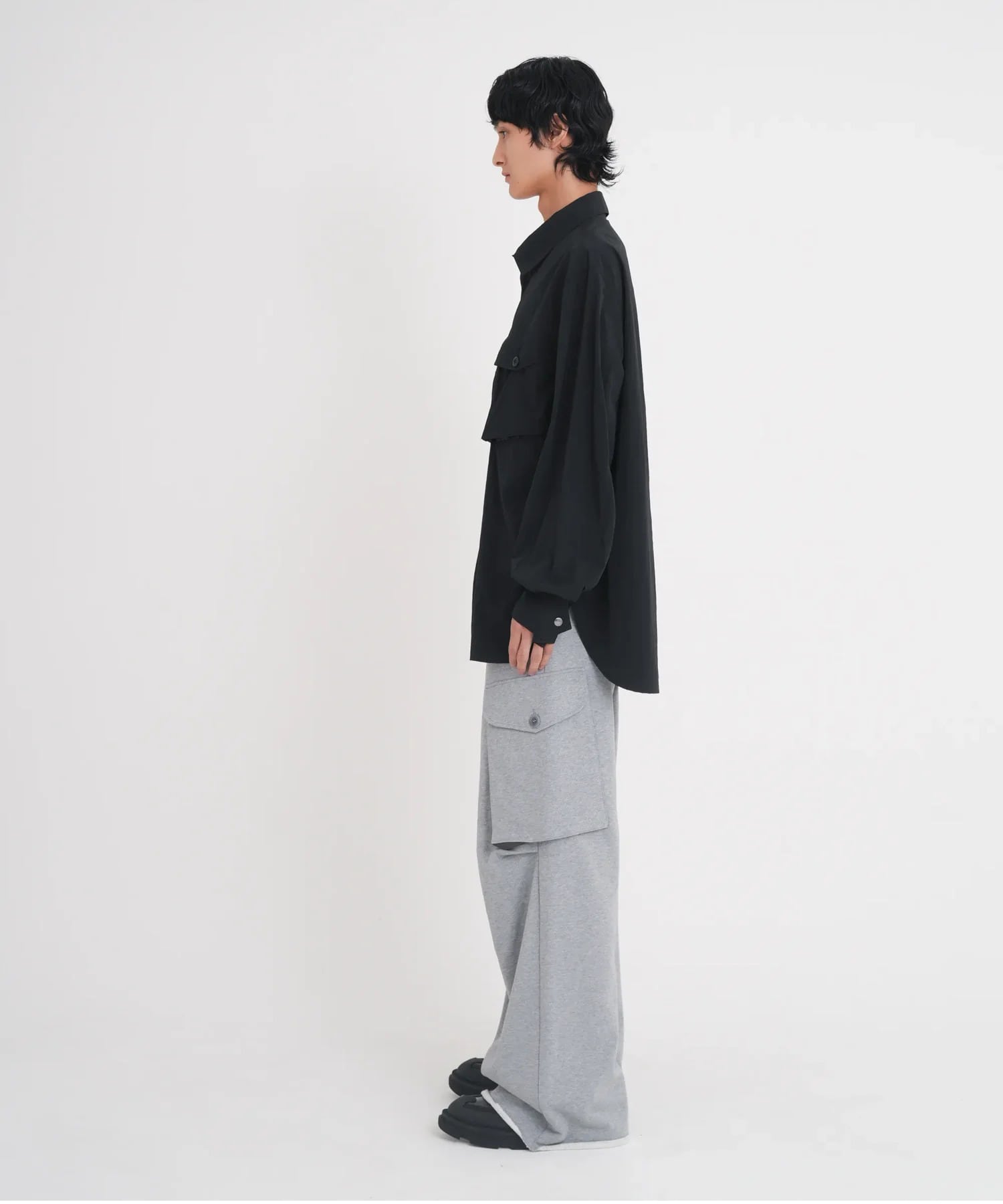 OVER CARGO SWEAT PANTS TAMME