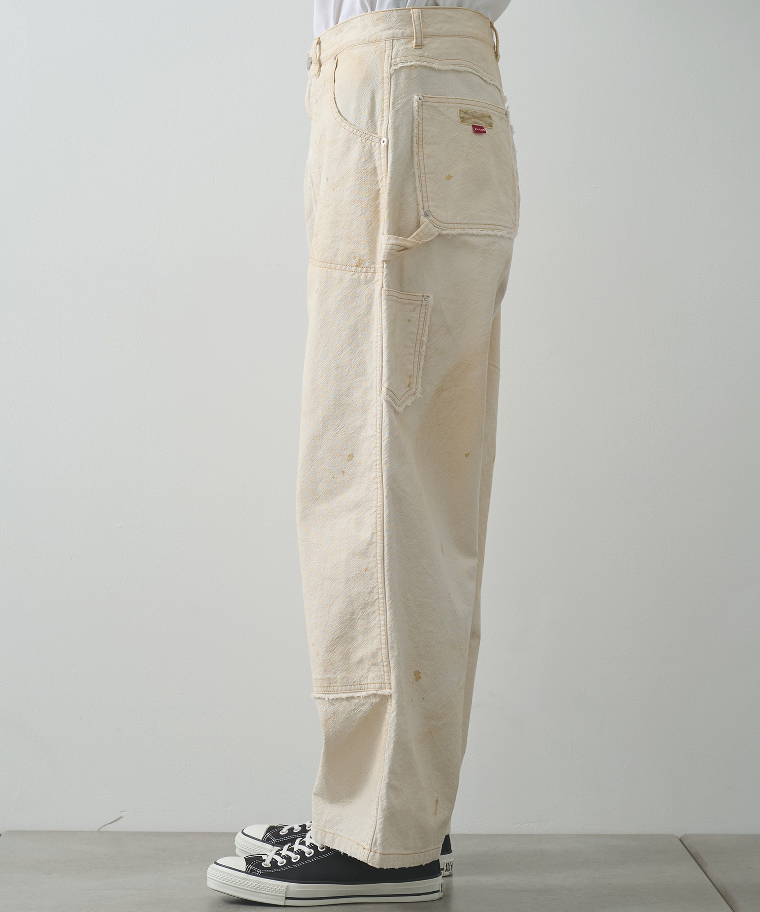 AGINGA DUCK DOUBLE KNEE PANTS FACCIES