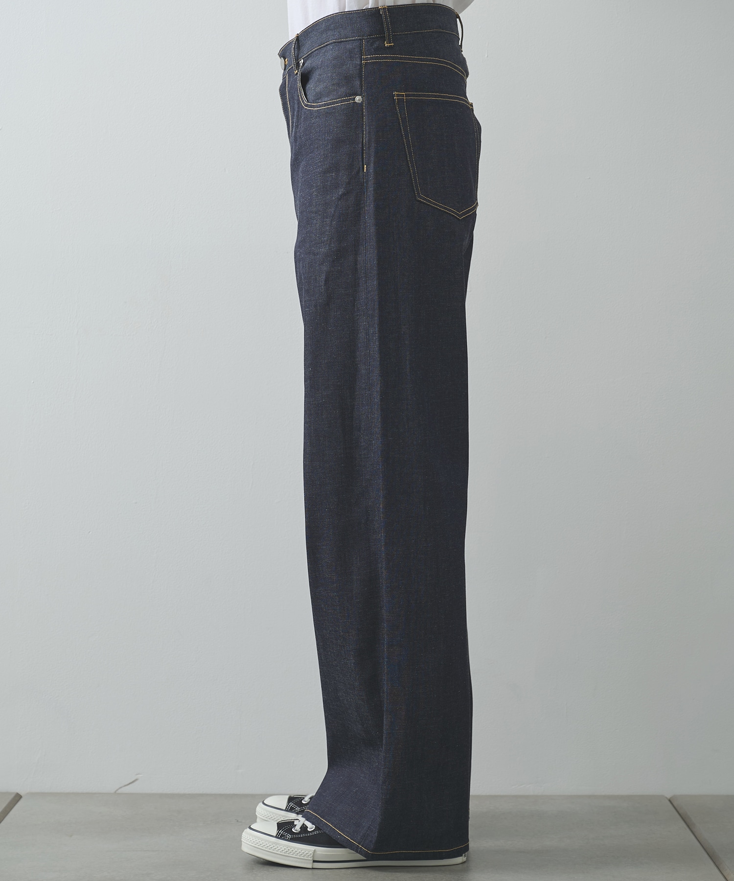 RIGID LIGHT OZ DENIME BAGGY PANTS FACCIES
