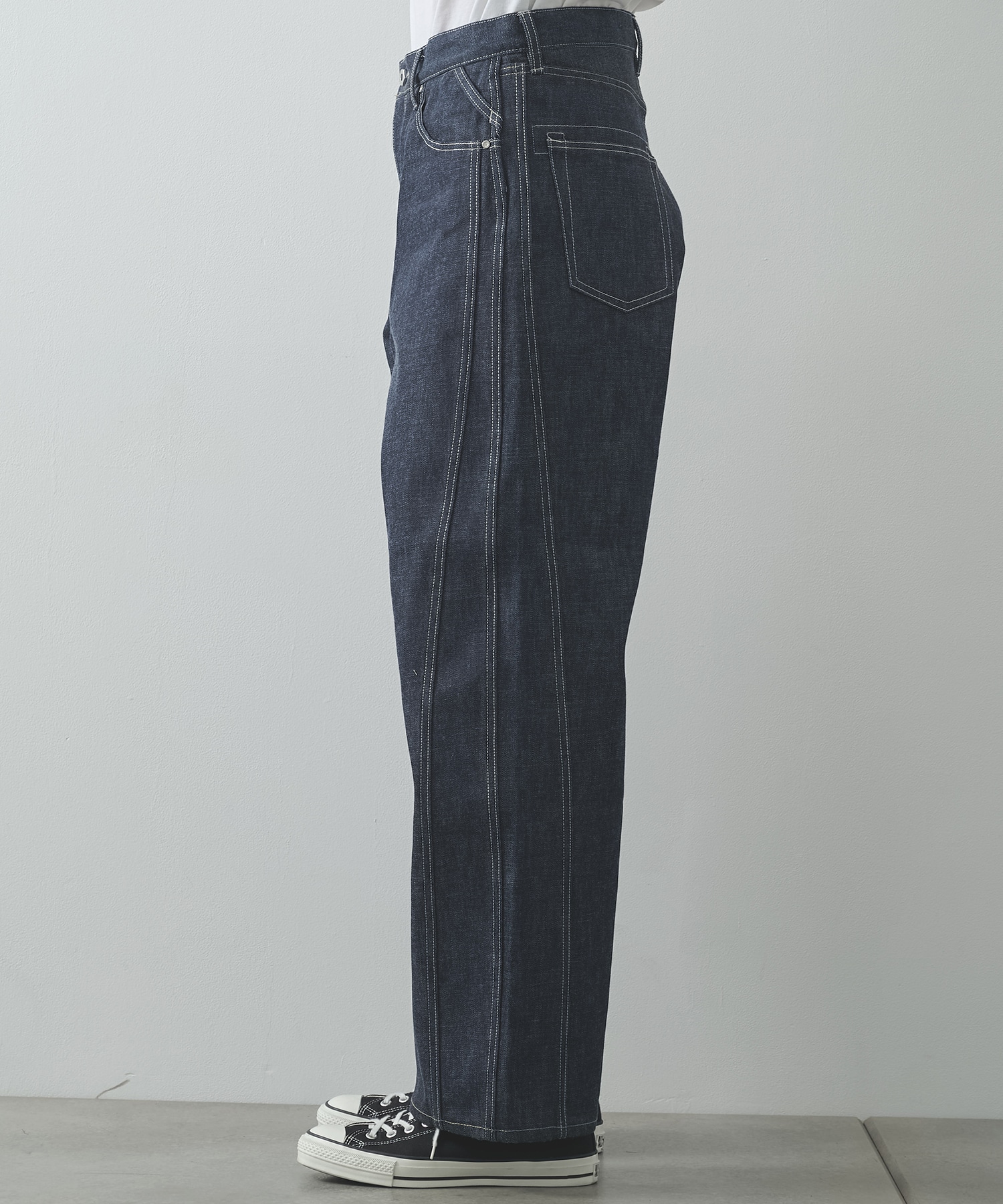 Triple Seams 6P Denim Wide ROTOL