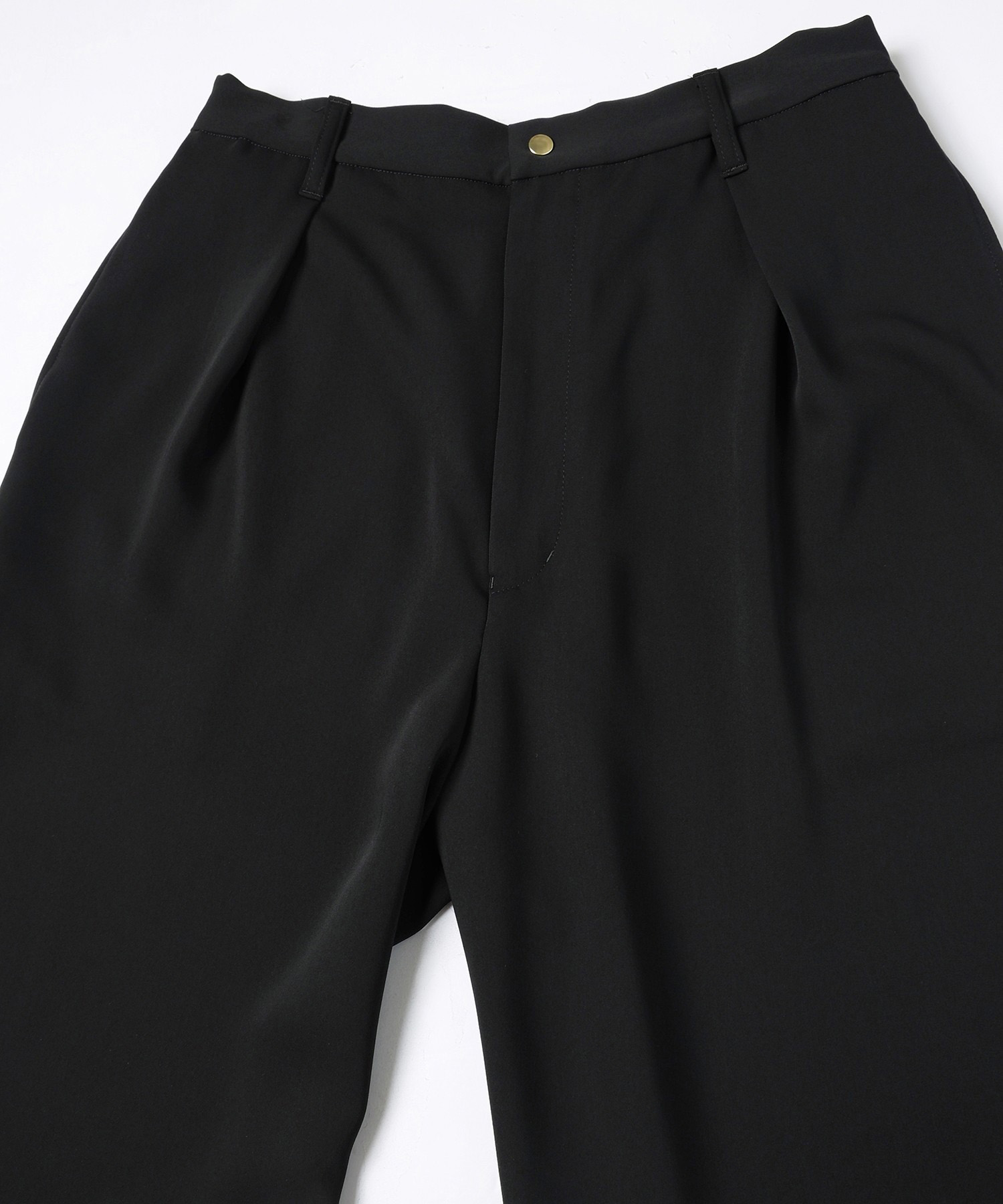 Double Cloth Tuck Wide Pant CULLNI