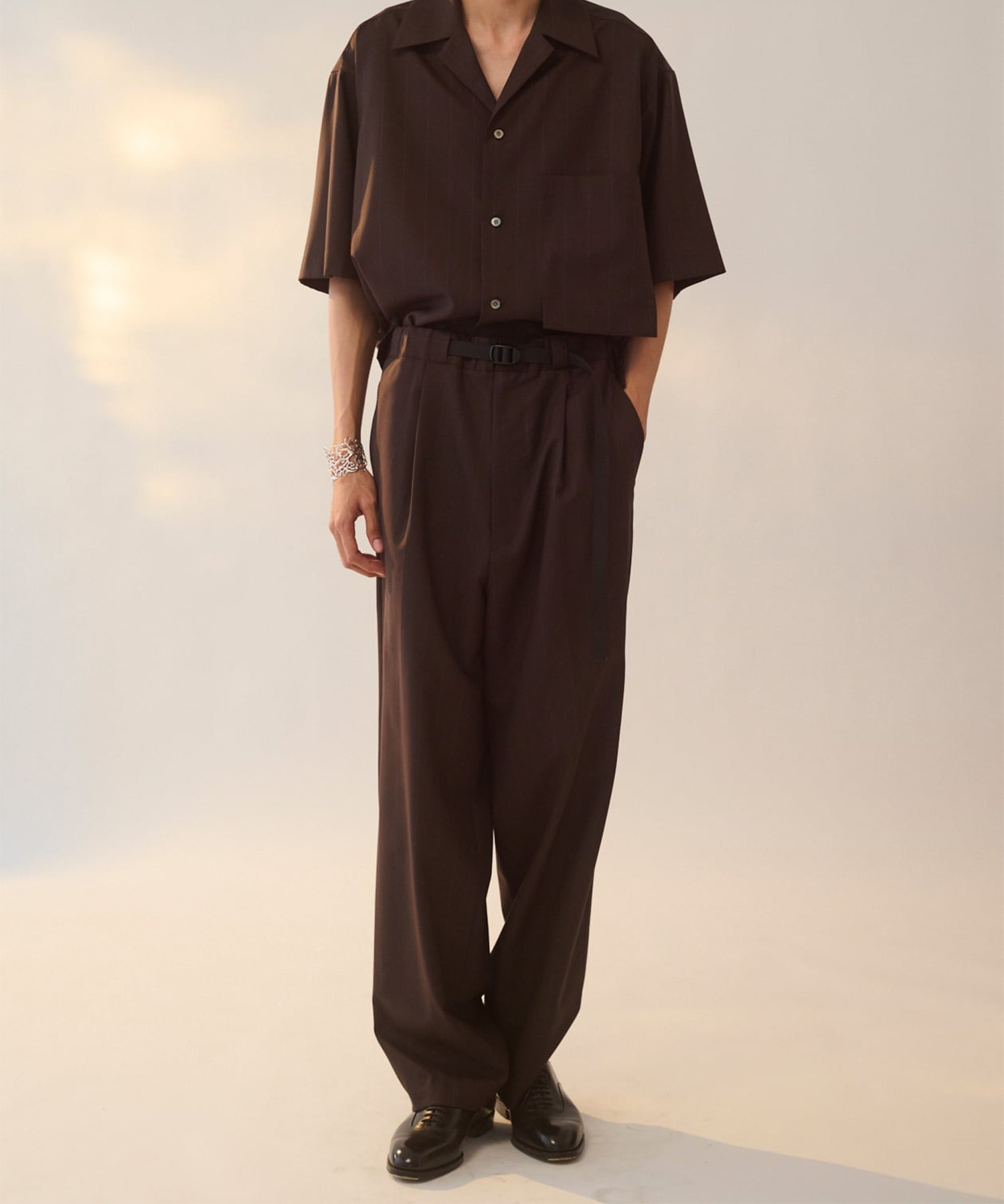 Tape-Belt 1 Tuck PNT UJOH HOMME