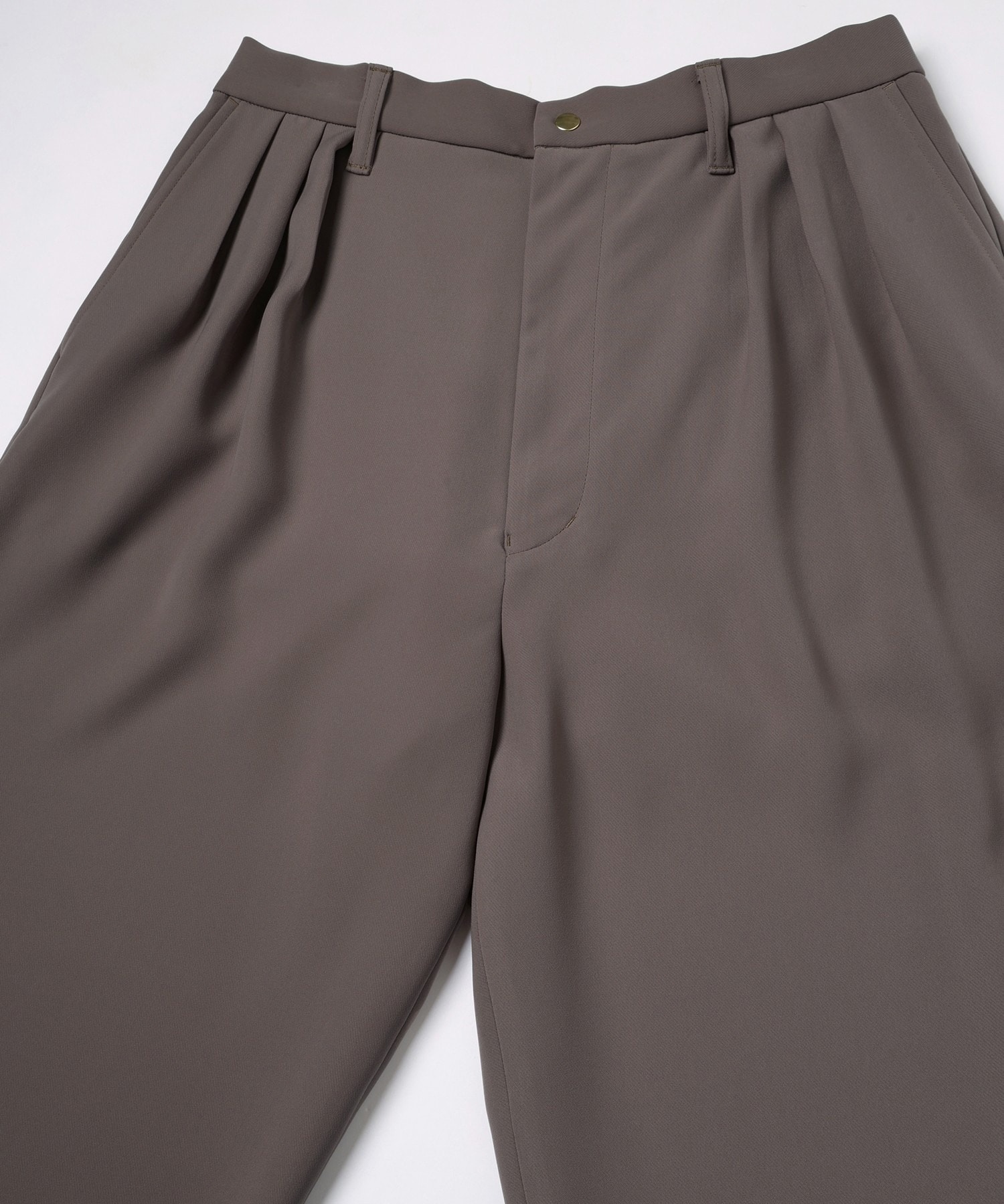 Dry Double Cloth 3Tuck Semi Wide Pant CULLNI