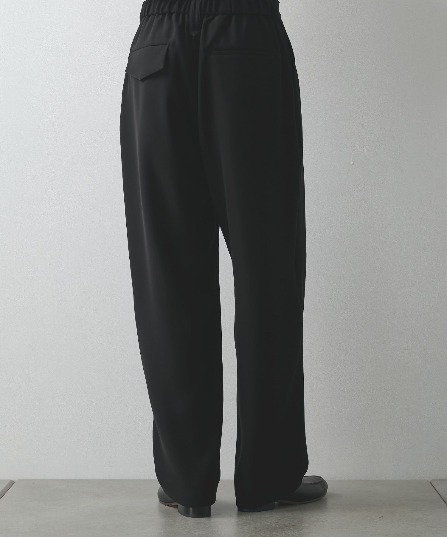 Dry Double Cloth 3Tuck Semi Wide Pant CULLNI