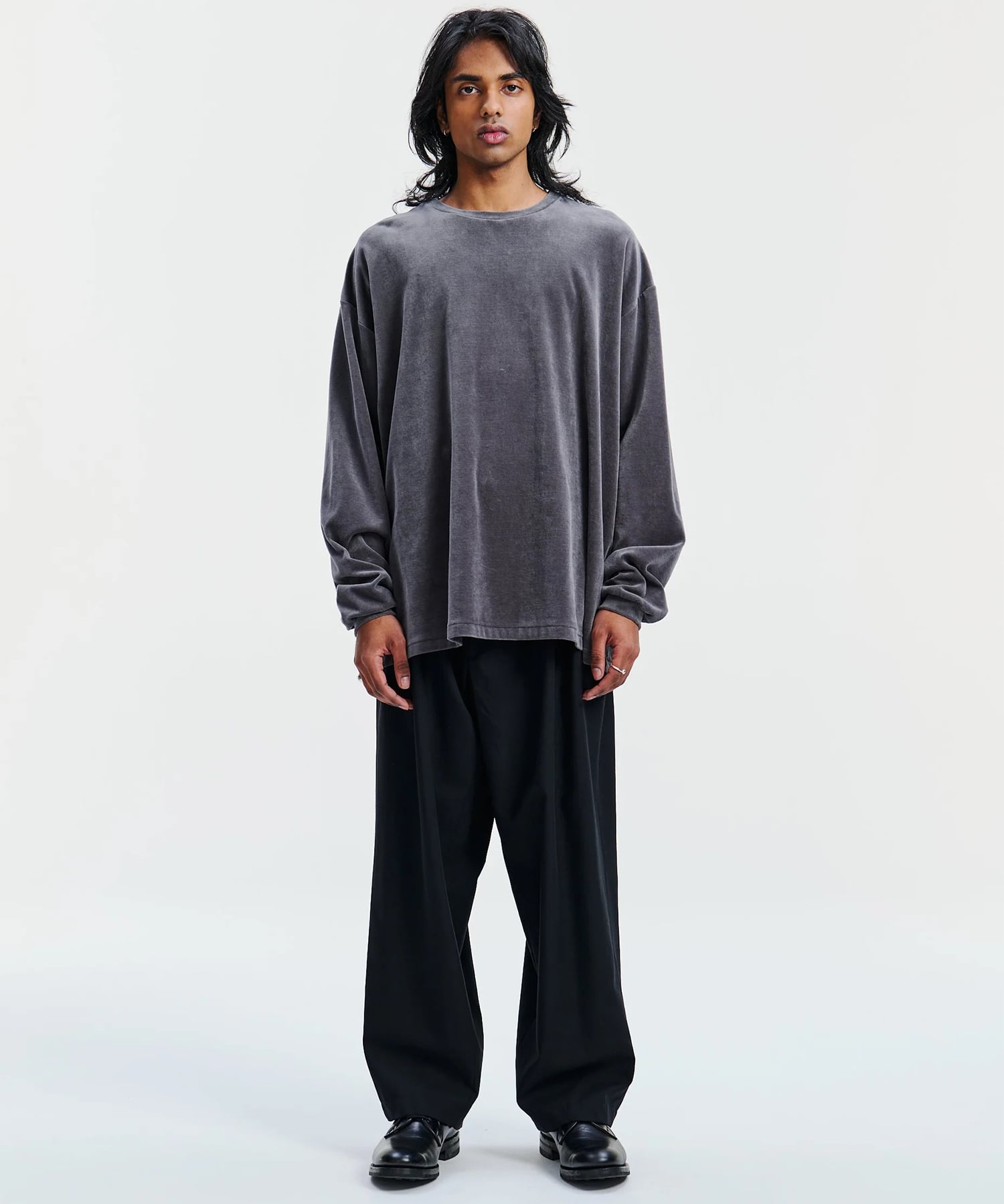 T/W Twill 2 Tuck Wide Easy Trousers COOTIE PRODUCTIONS