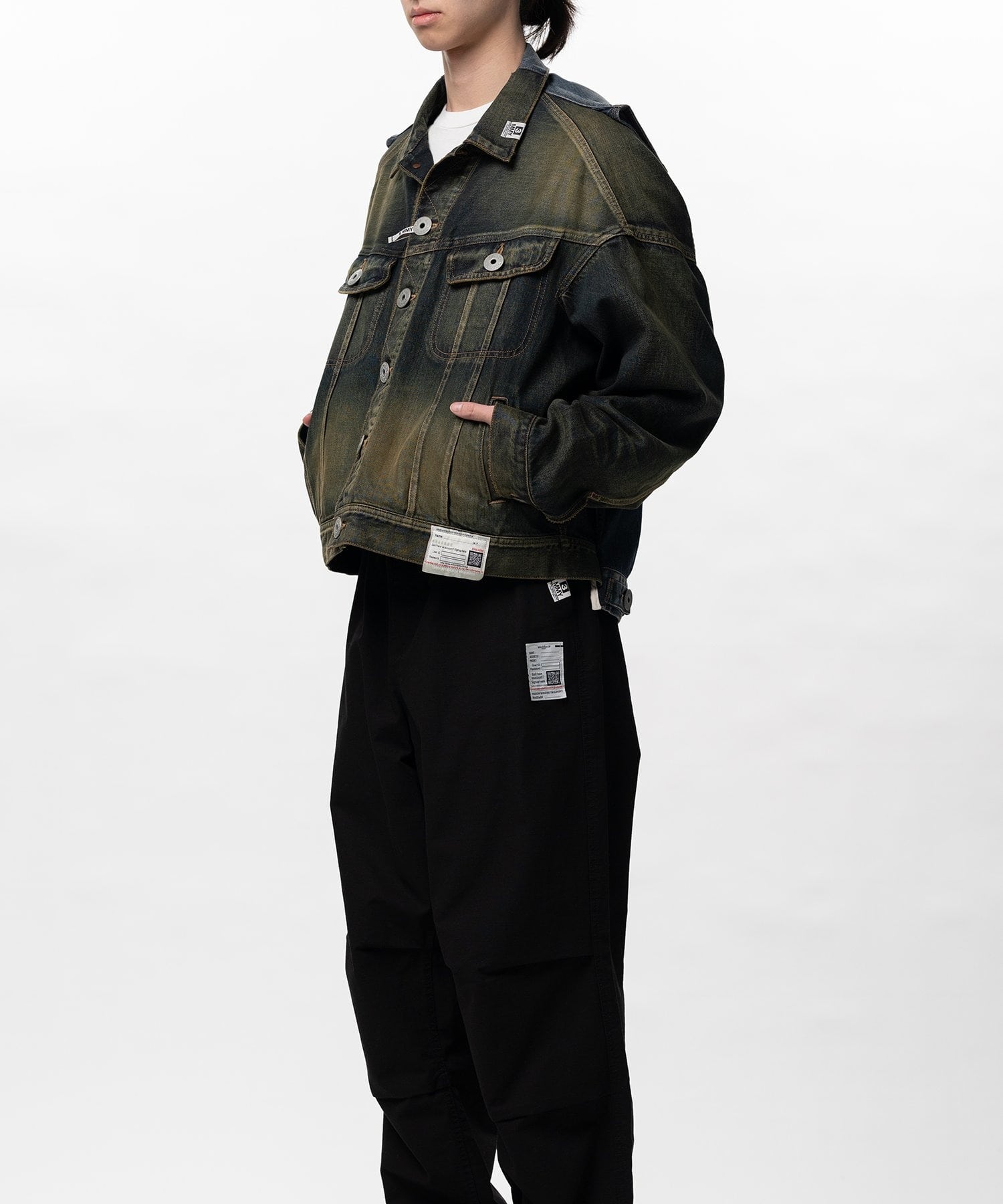 A16BL023 DENIM JACKET Maison MIHARA YASUHIRO