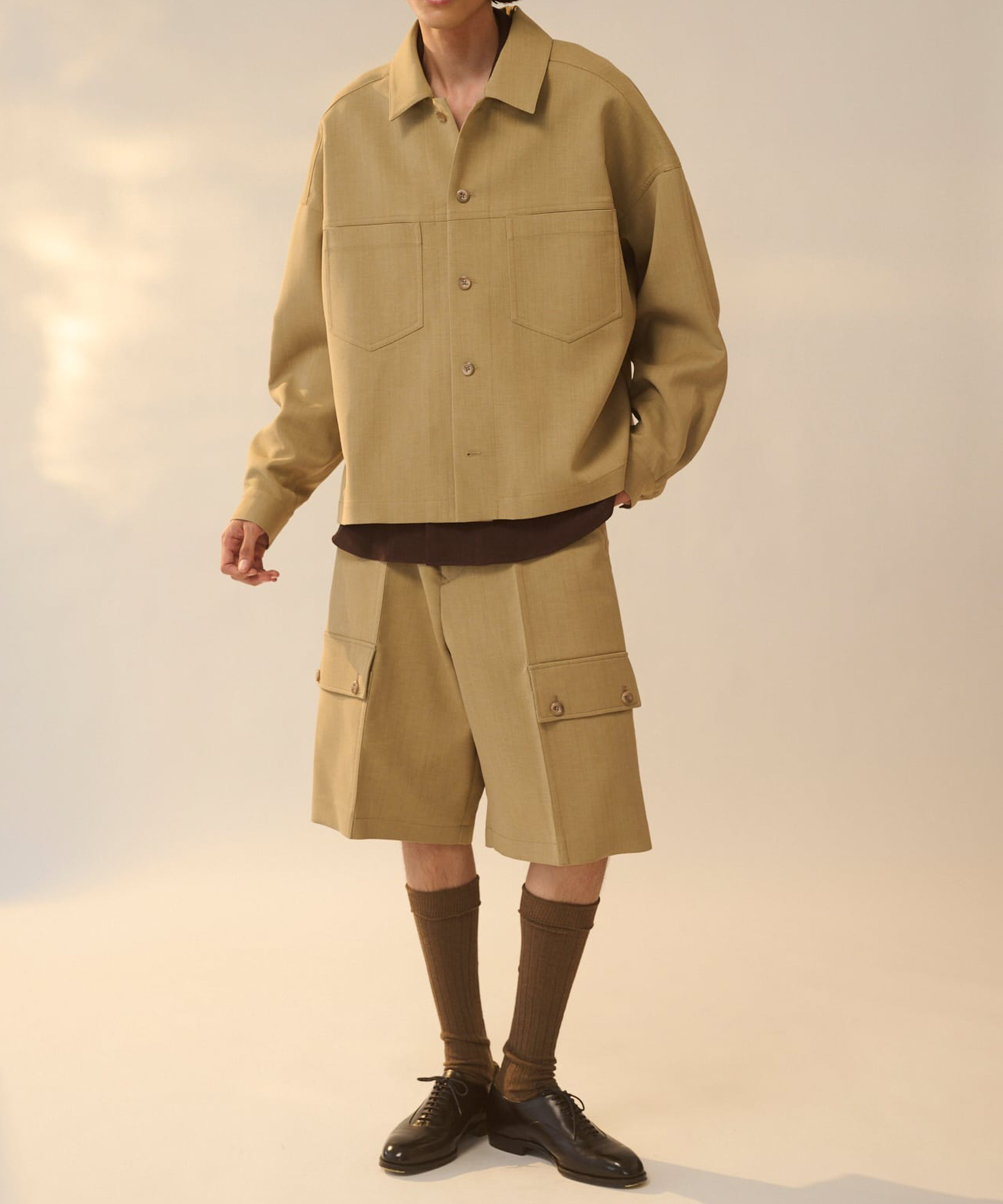 Cropped BOX Blouson UJOH HOMME