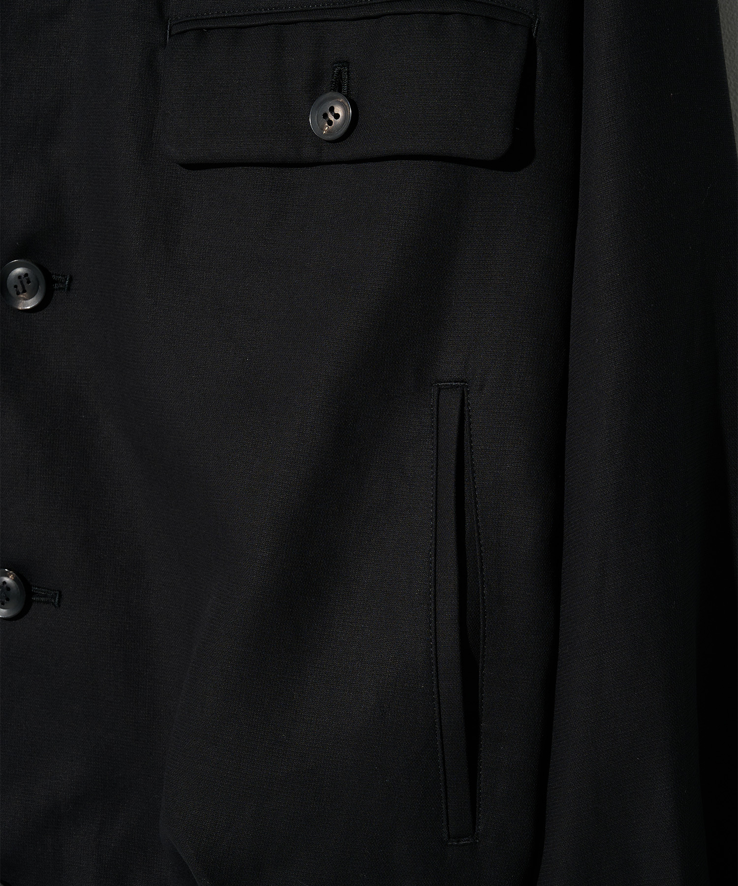 BUBBLE HEM BLOUSON SOSHIOTSUKI