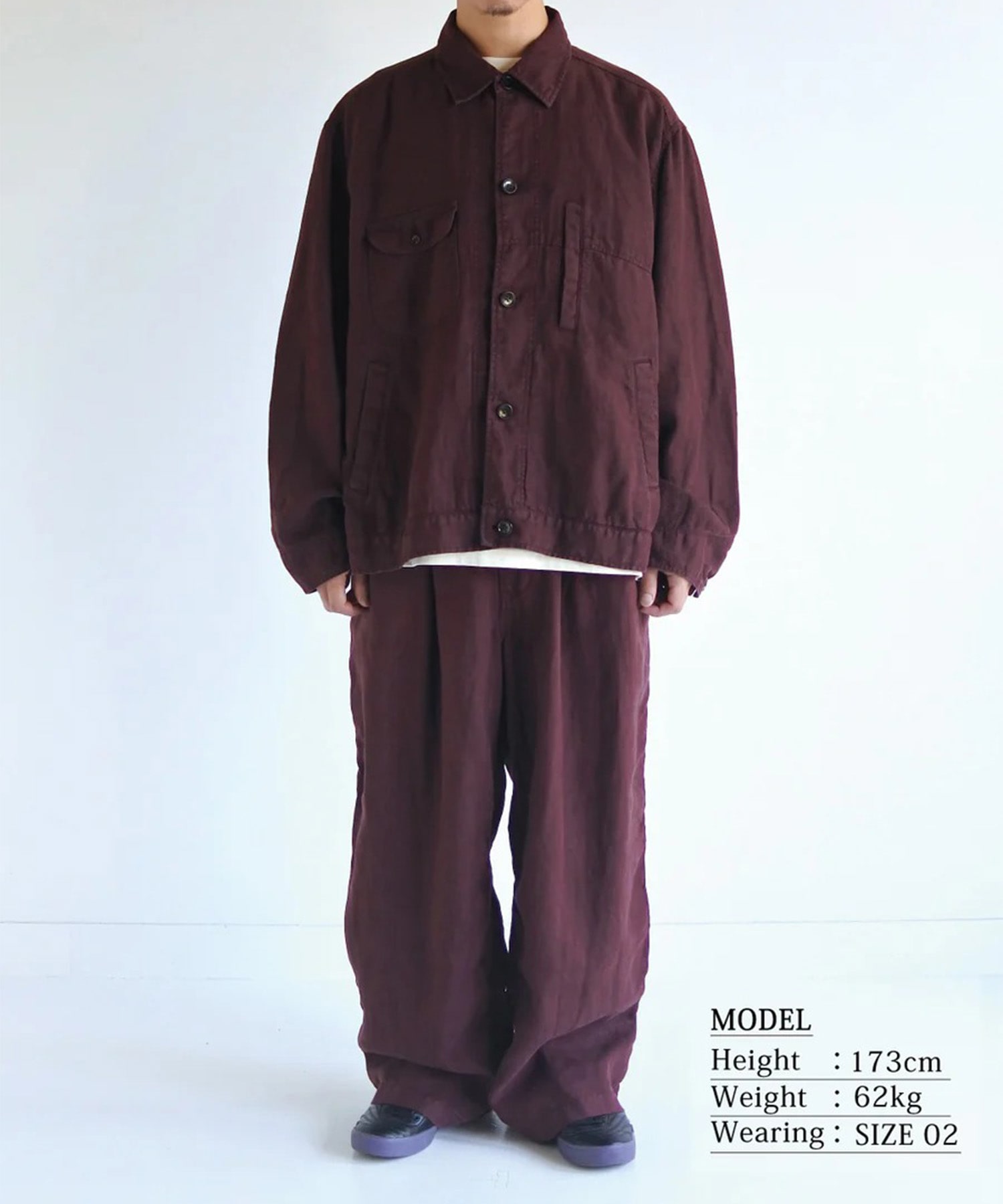 SULFUR DYED LINEN UTILITY JACKET ANACHRONORM