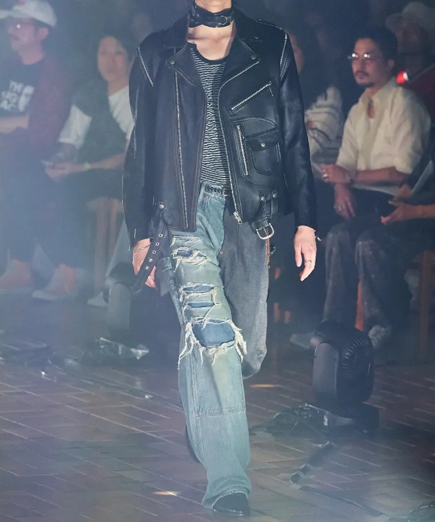 SHIRINK RIDERS JACKET SUGARHILL