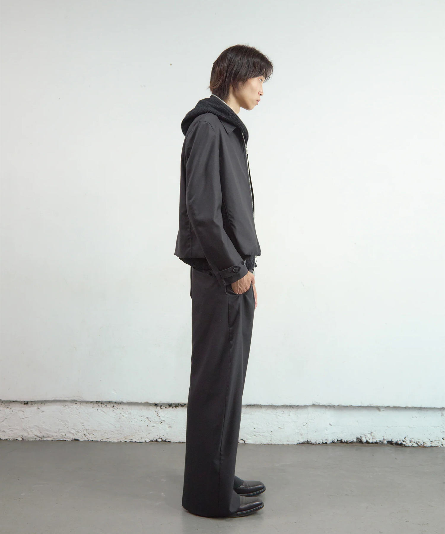 SHORT ZIP UP JACKET NVRFRGT