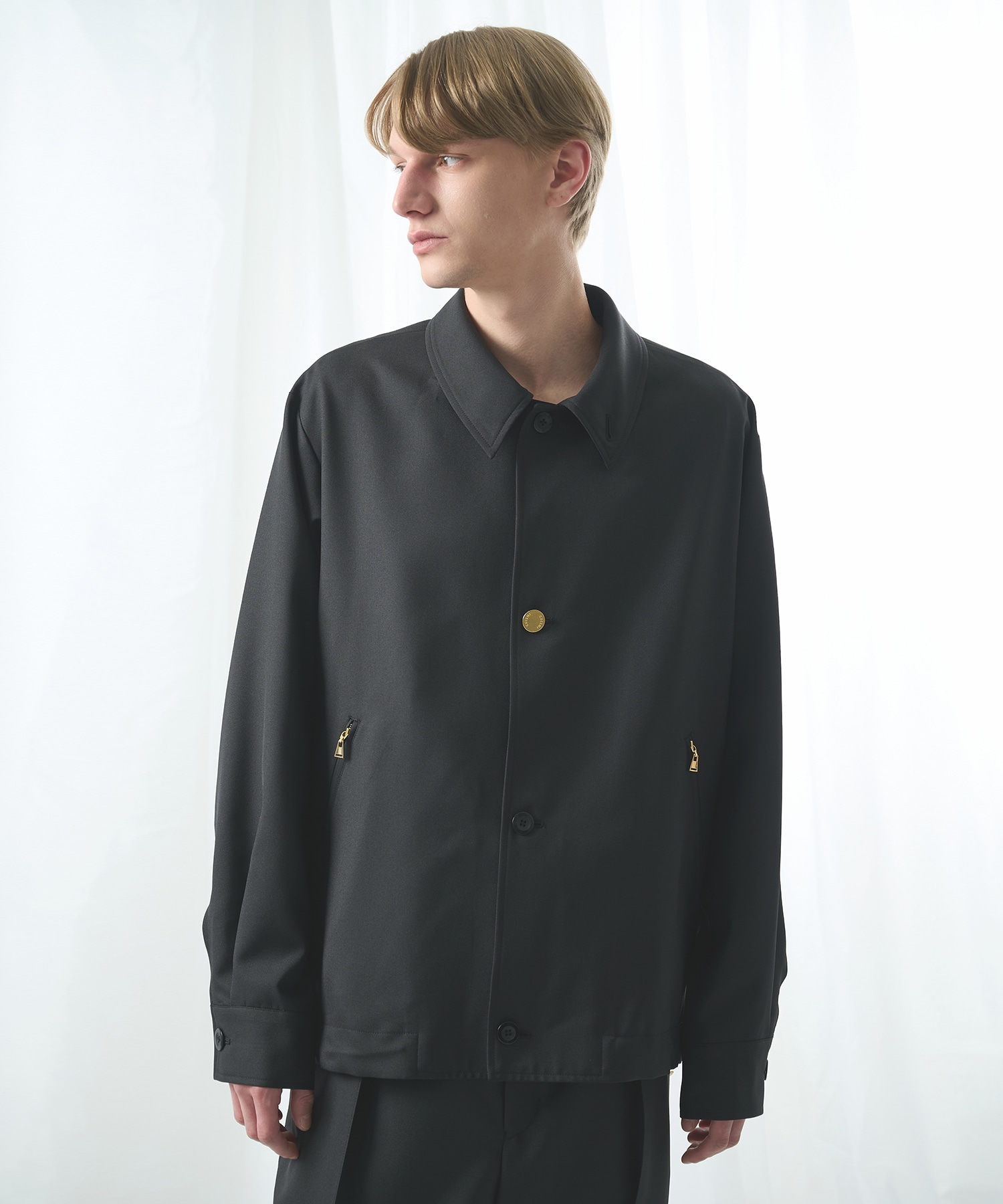 別注 Gabardine Coach Jacket CULLNI