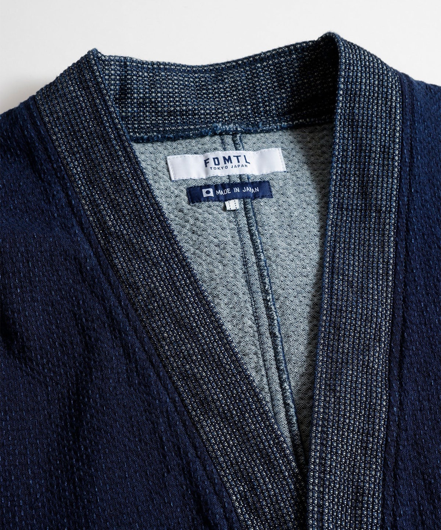 INDIGO CARDIGAN RINSE FDMTL