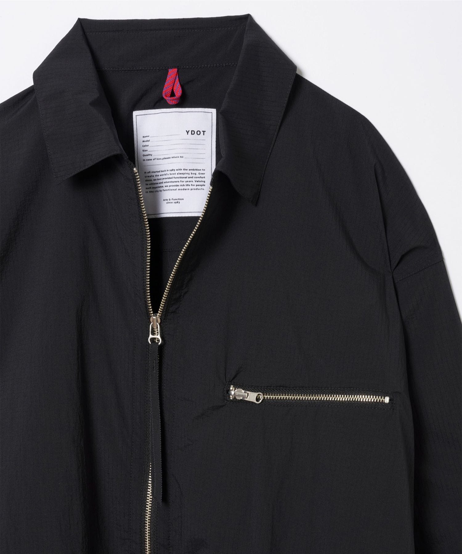 LIGHTWEIGHT HALF ZIP SHIRT YDOT