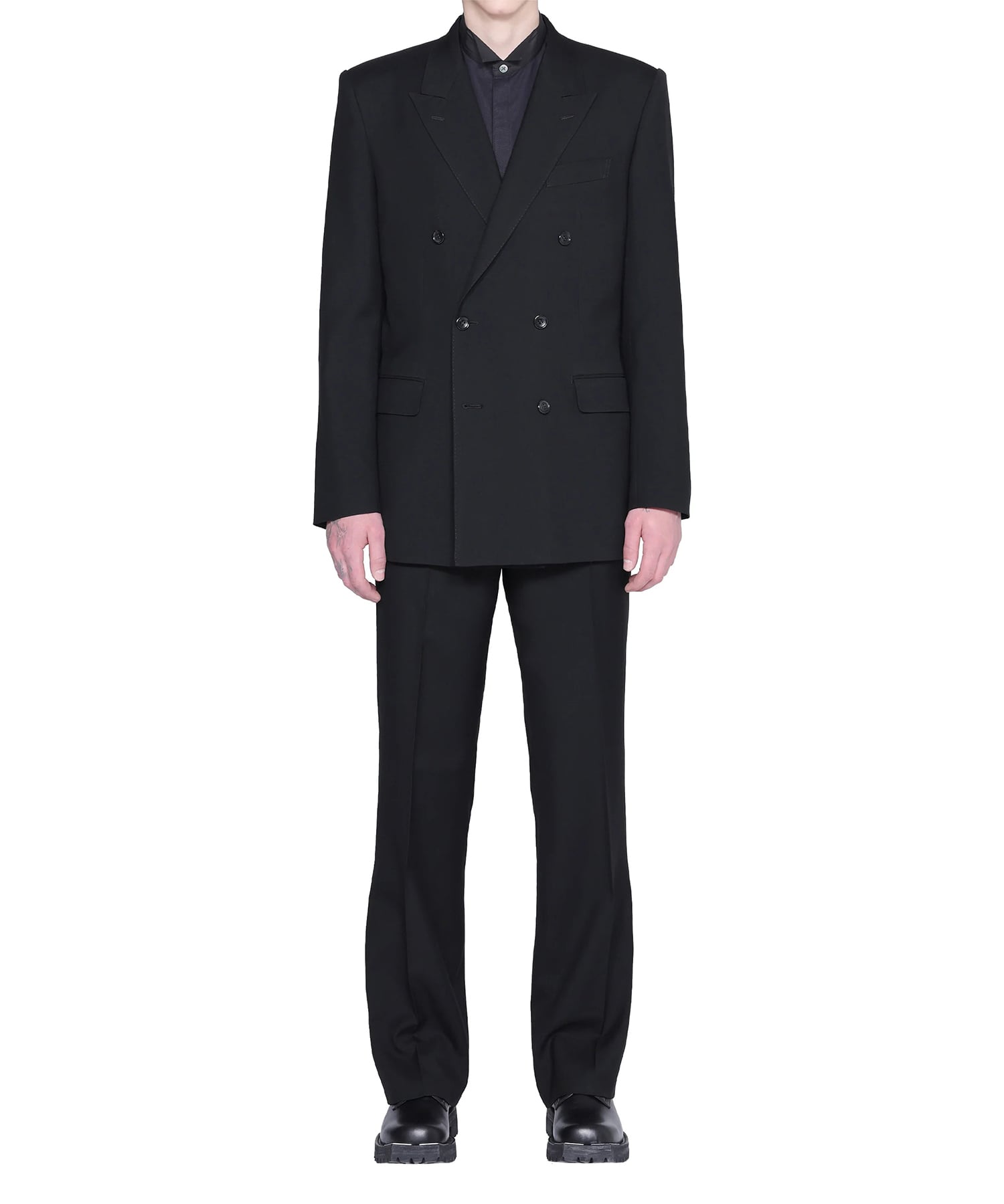 WOOL DOUBLE BREASTED JACKET JOHN LAWRENCE SULLIVAN