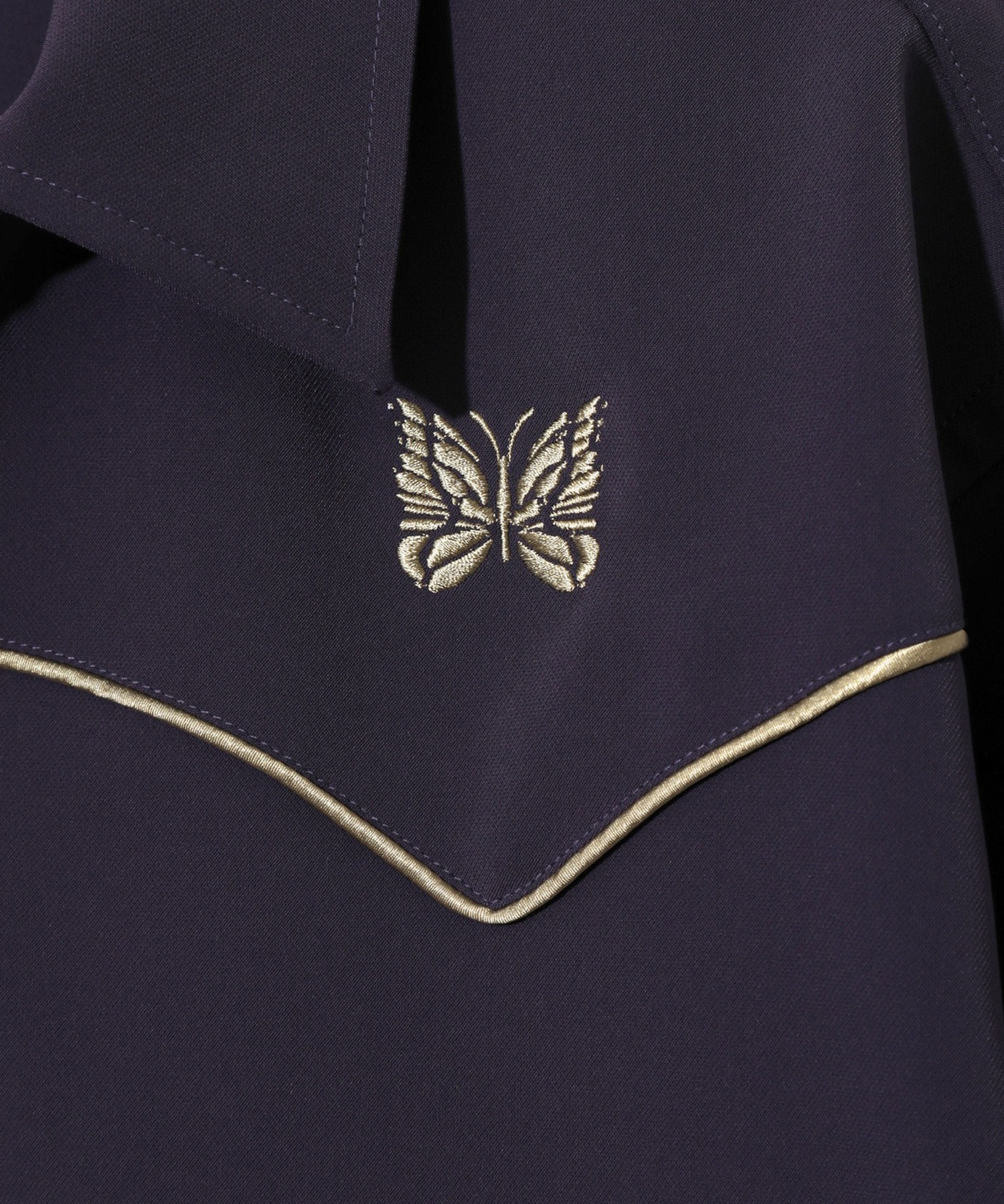 Piping Cowboy Jacket - Poly Double Cloth NEEDLES