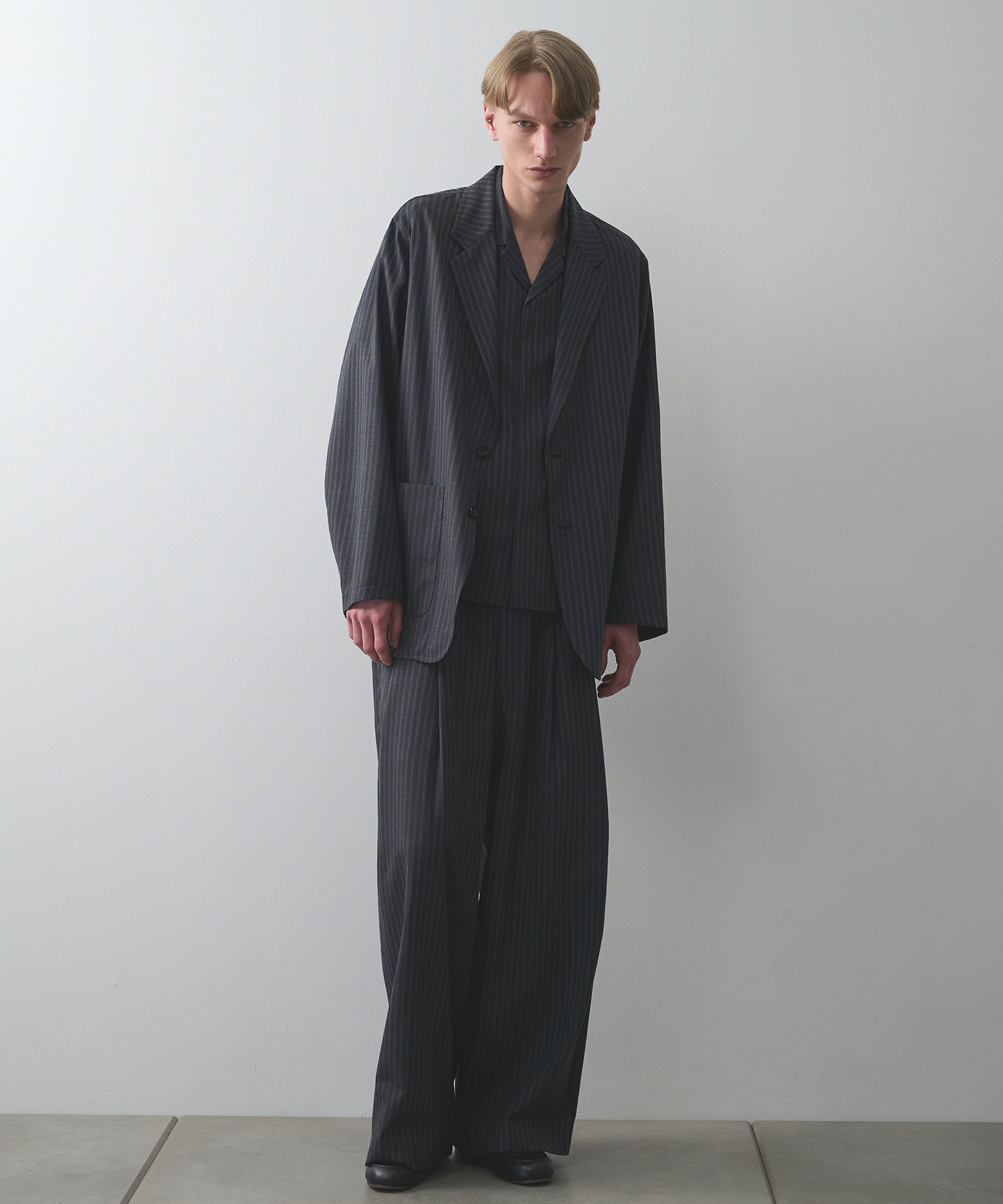 2/72ウールトロピカルワッシャー / ストロールアラウンドジャケット MARKAWARE/marka