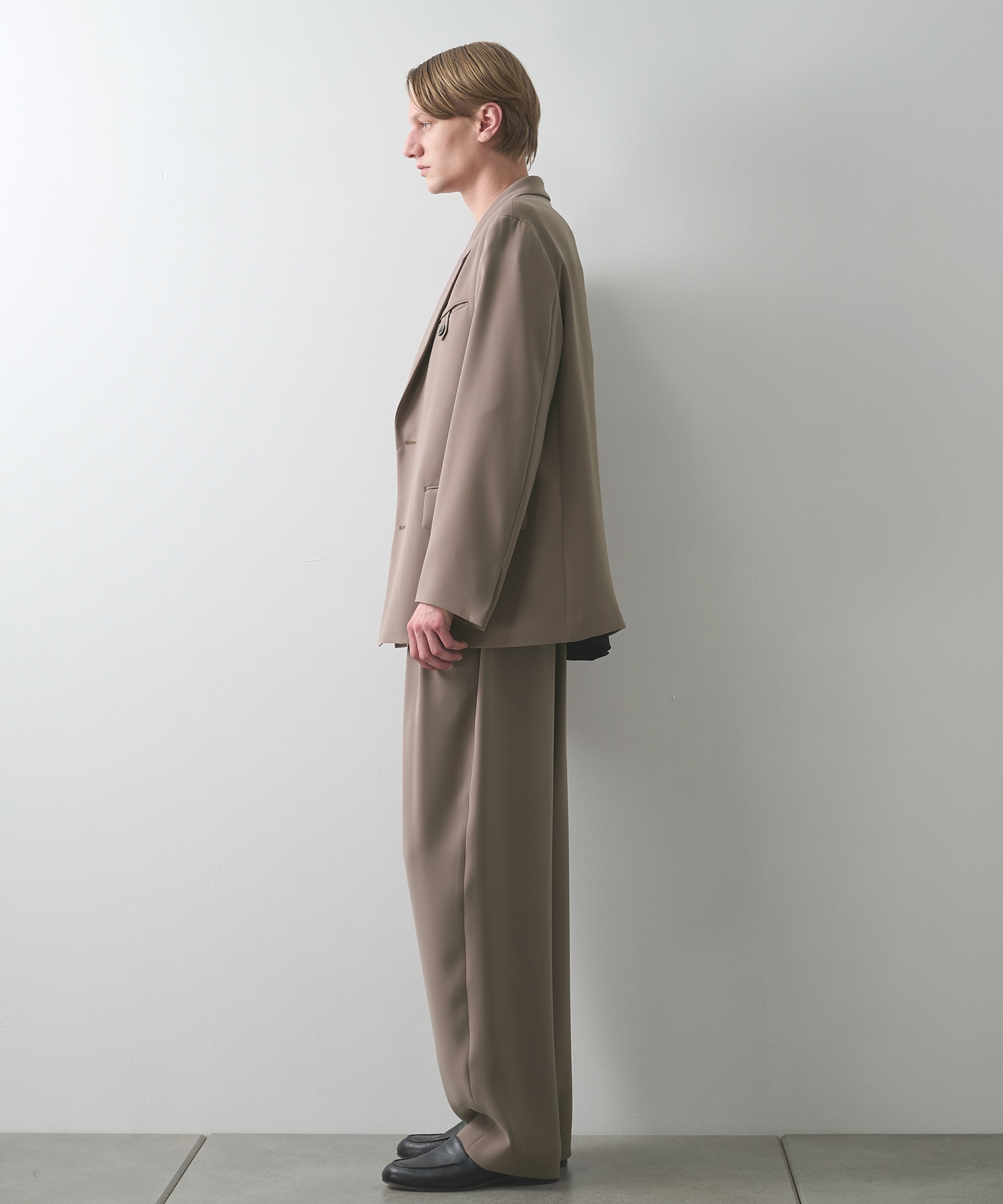 Dry Double Cloth Slant Belt Tailored Jacket CULLNI