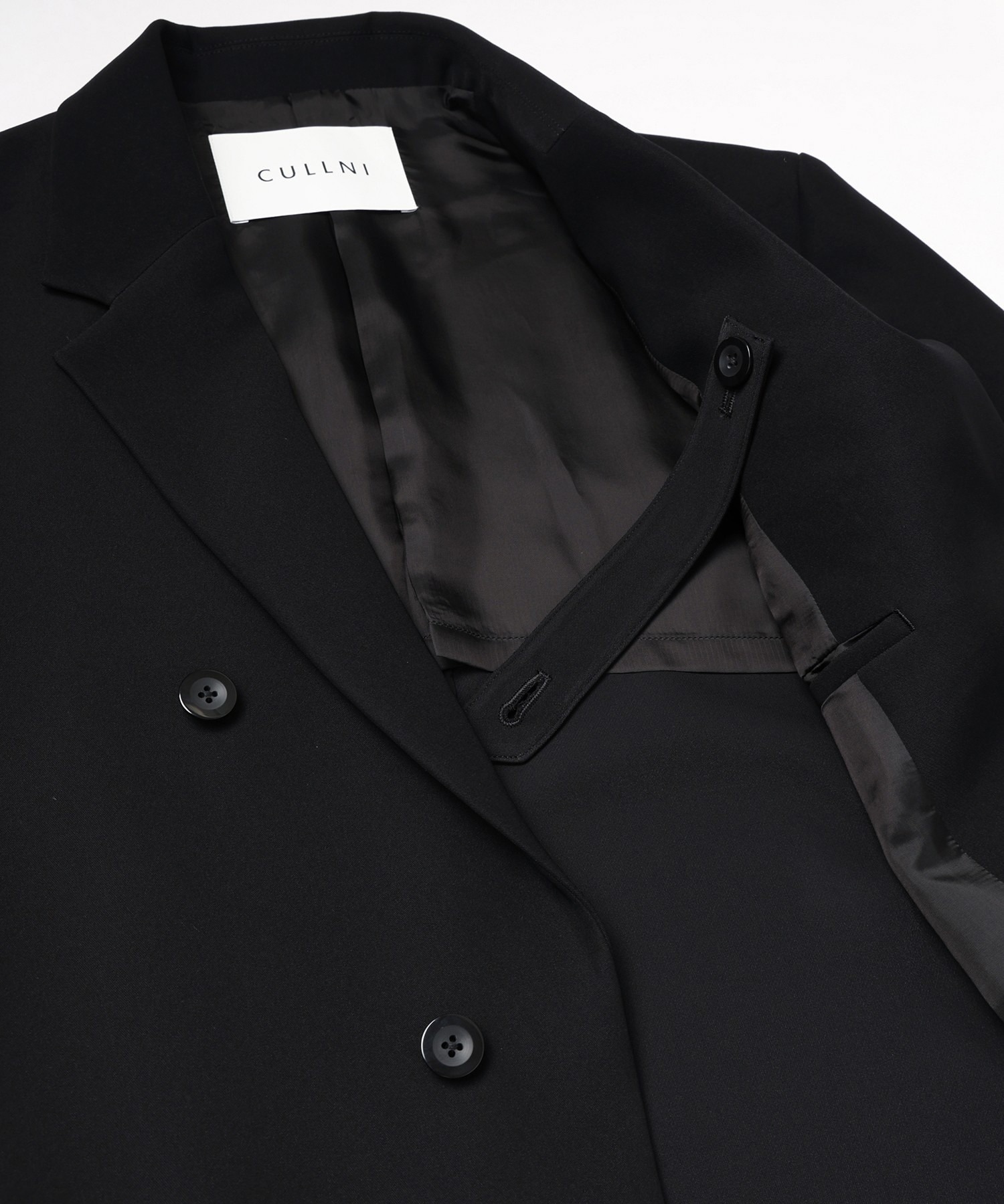 Dry Double Cloth Slant Belt Tailored Jacket CULLNI