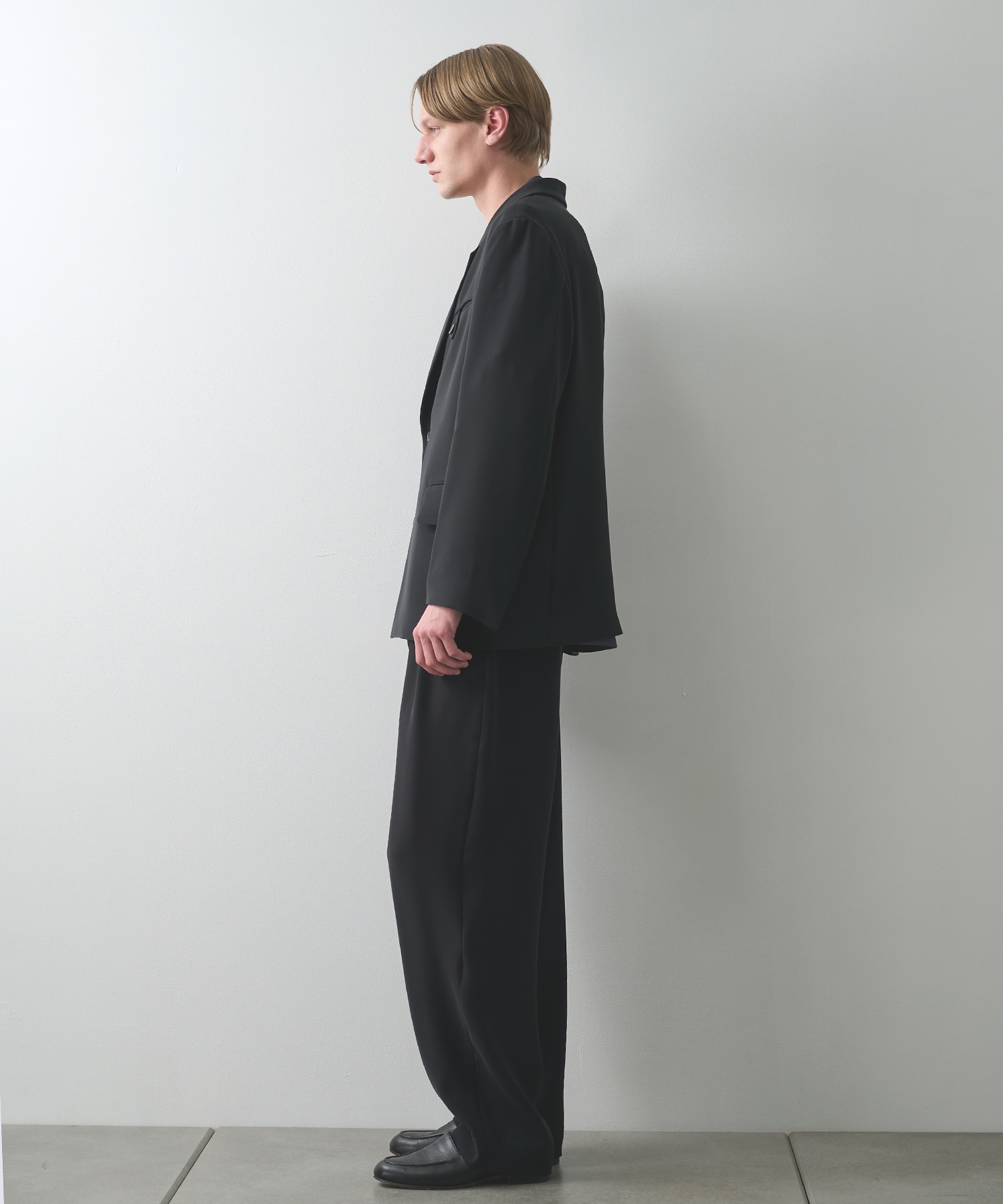 Dry Double Cloth Slant Belt Tailored Jacket CULLNI