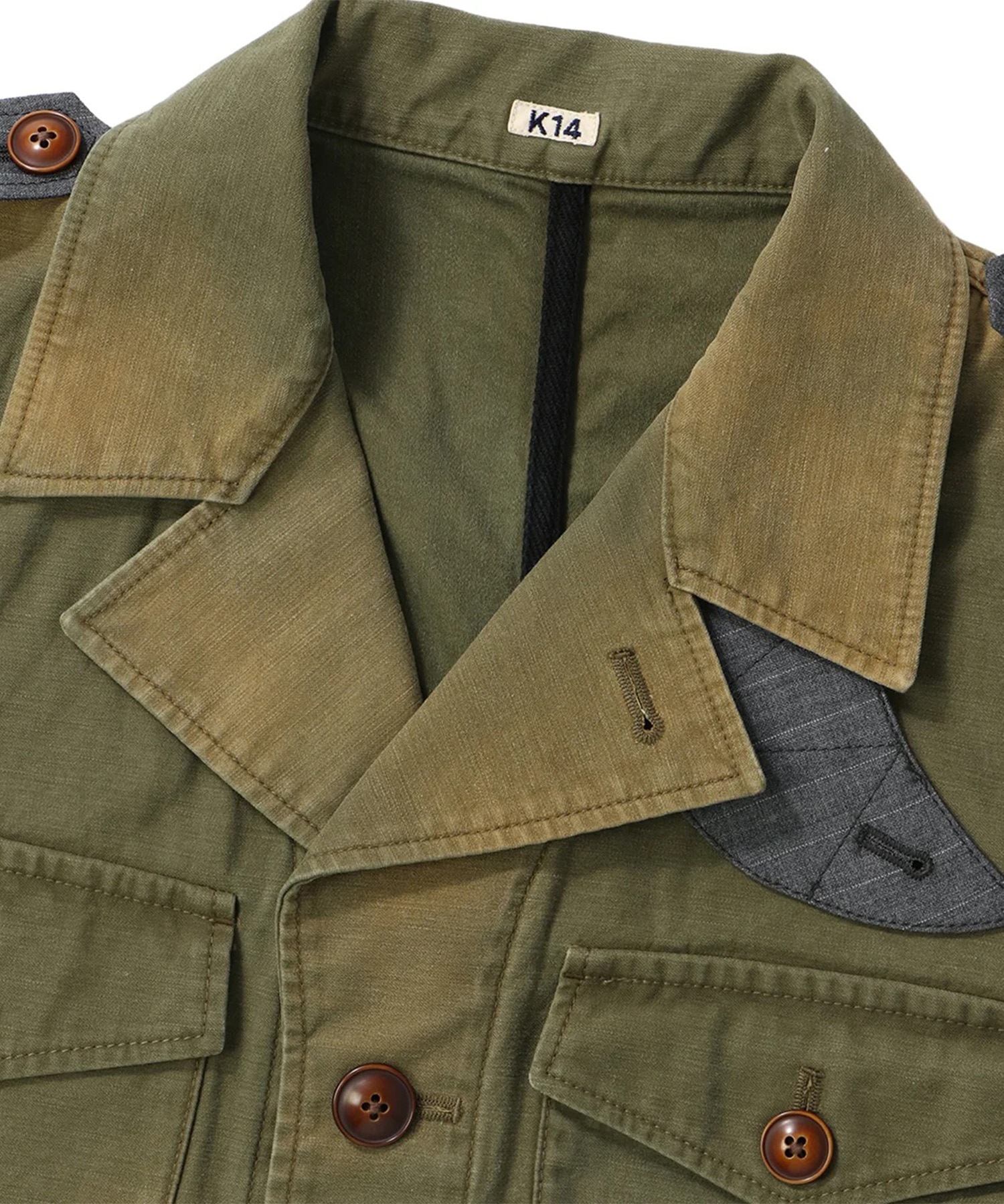Combination Military Jacket KHOKI