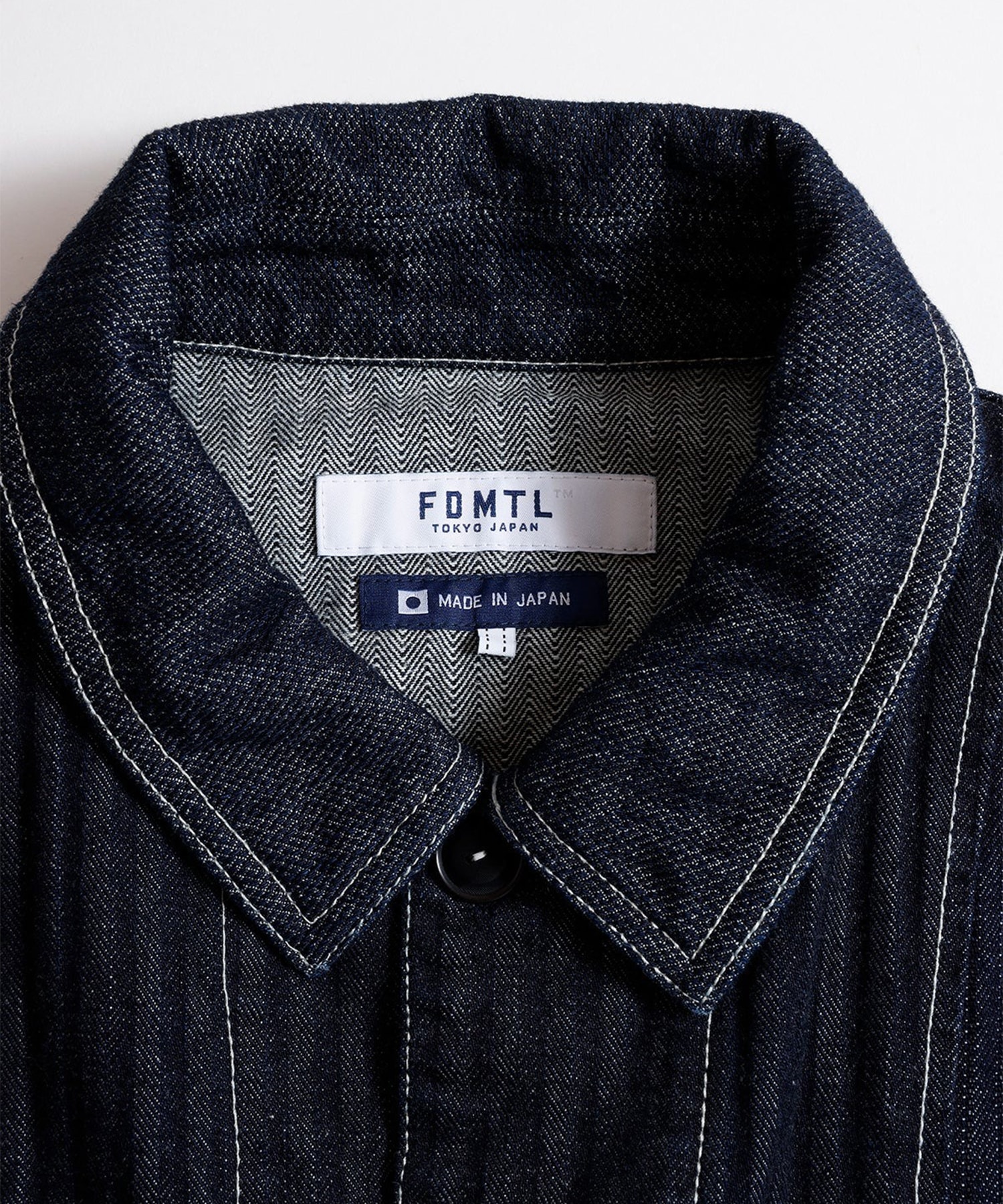 PACHWORK COVERALL JACKET RINSE FDMTL