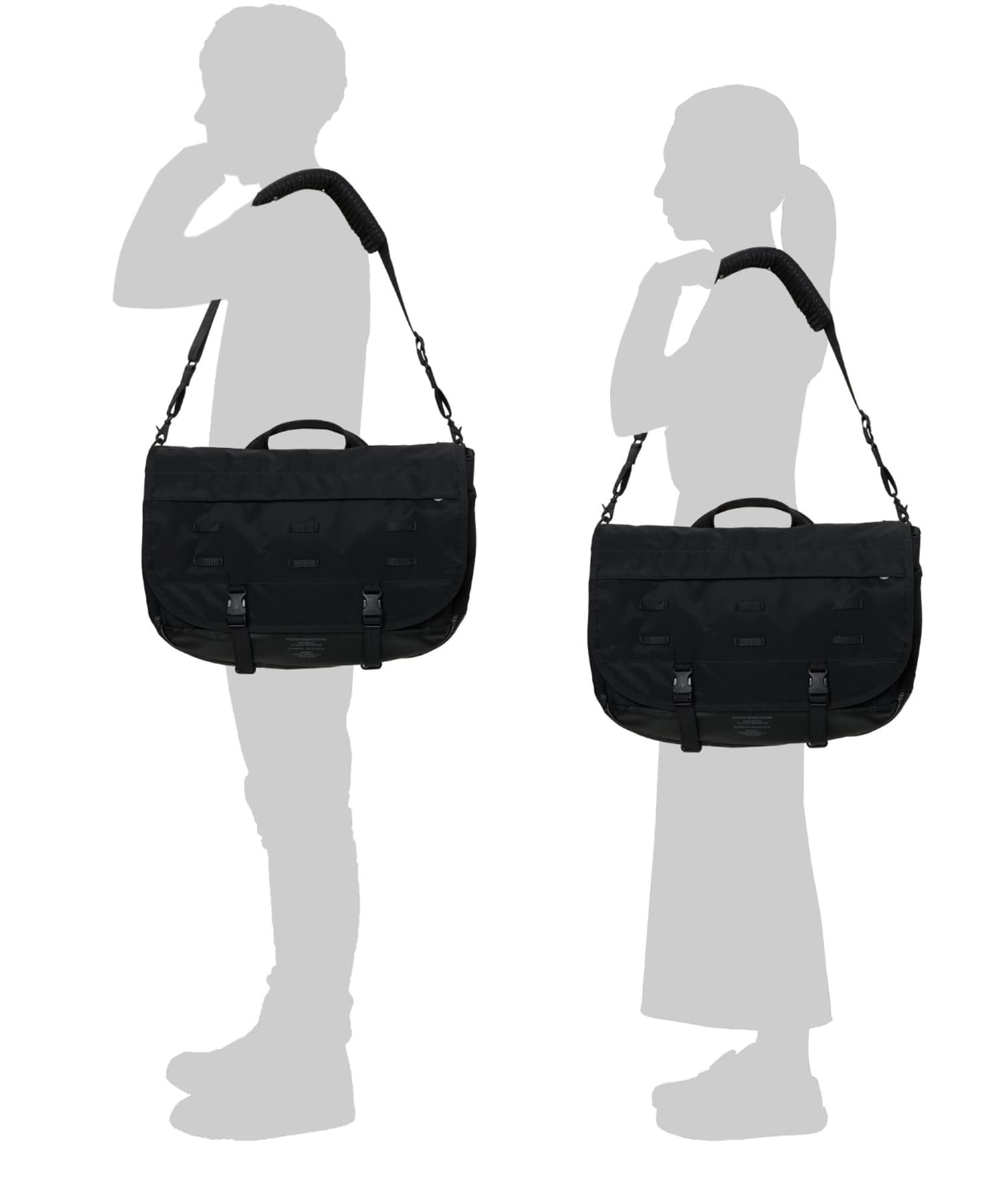 MONOCHROME MESSENGER BAG PORTER