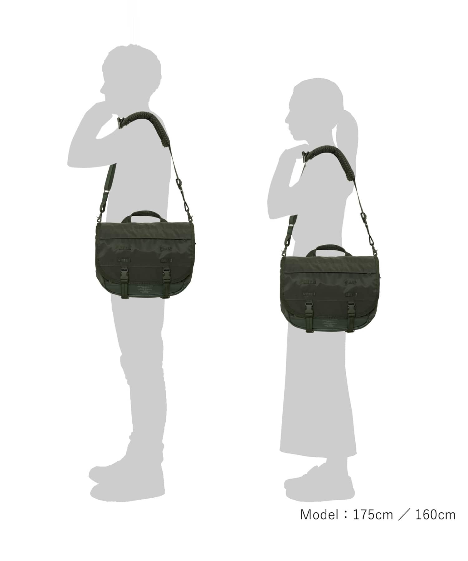 MONOCHROME MESSENGER BAG(S) PORTER