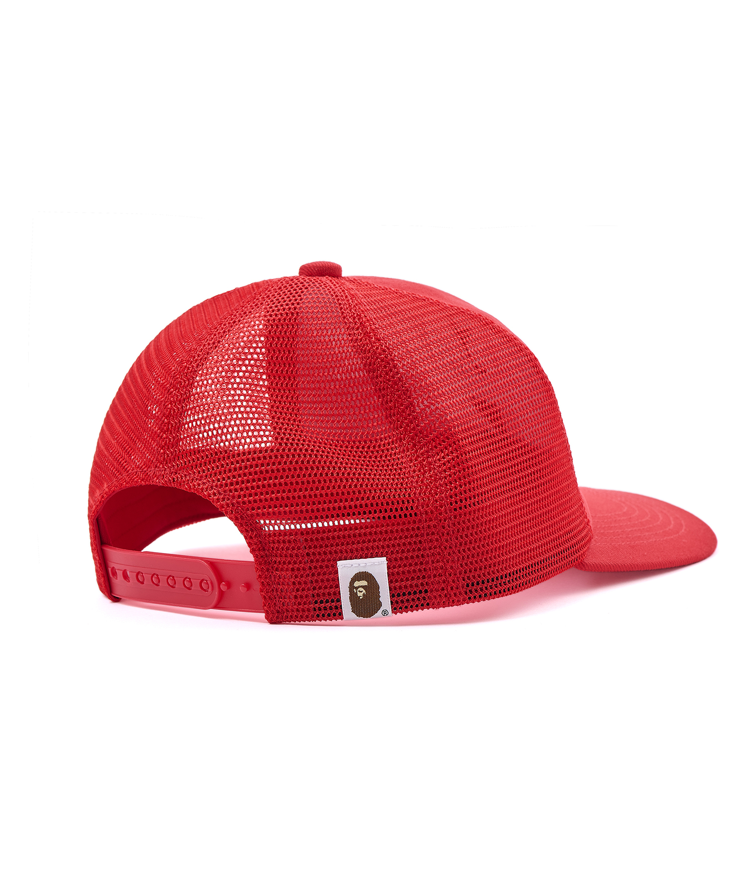 SM-MK8-0000-C60/BAPE_MESH CAP/RED SAINT M××××××
