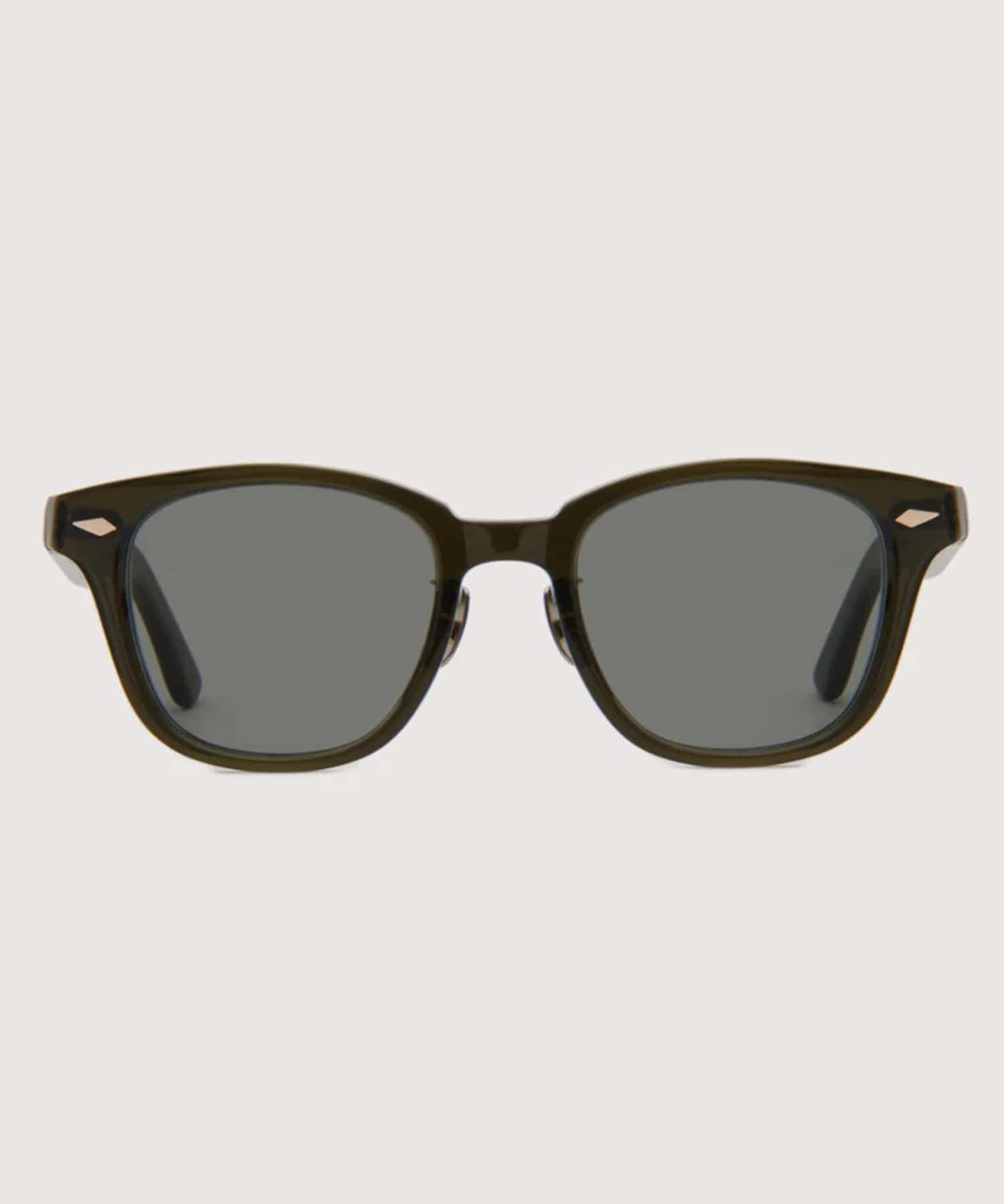 SANSUI FR #5 CLEAR SMOKE OLIVE × GREY GREEN to D.GREY NOCHINO OPTICAL