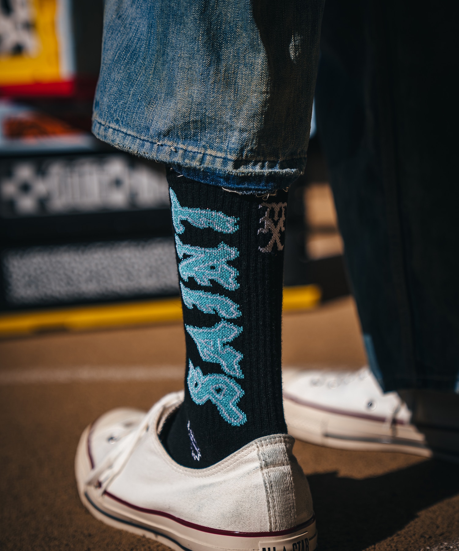 SM-MK8-0000-111/SOCKS/SAINT/BLACK BLUE SAINT M××××××