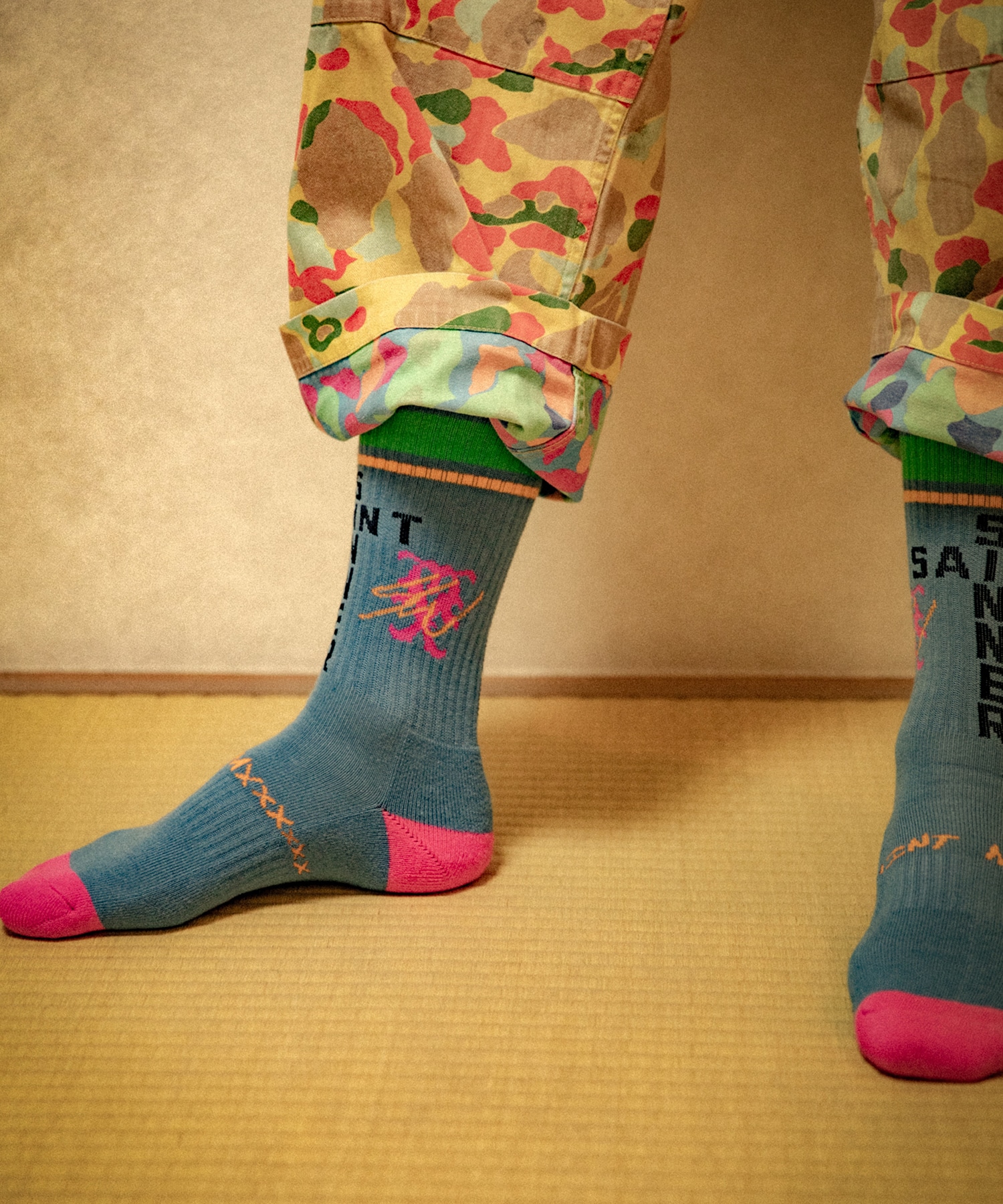 SM-MK8-0000-C14/SW_SOCKS/SAINT SW/BLUE SAINT M××××××