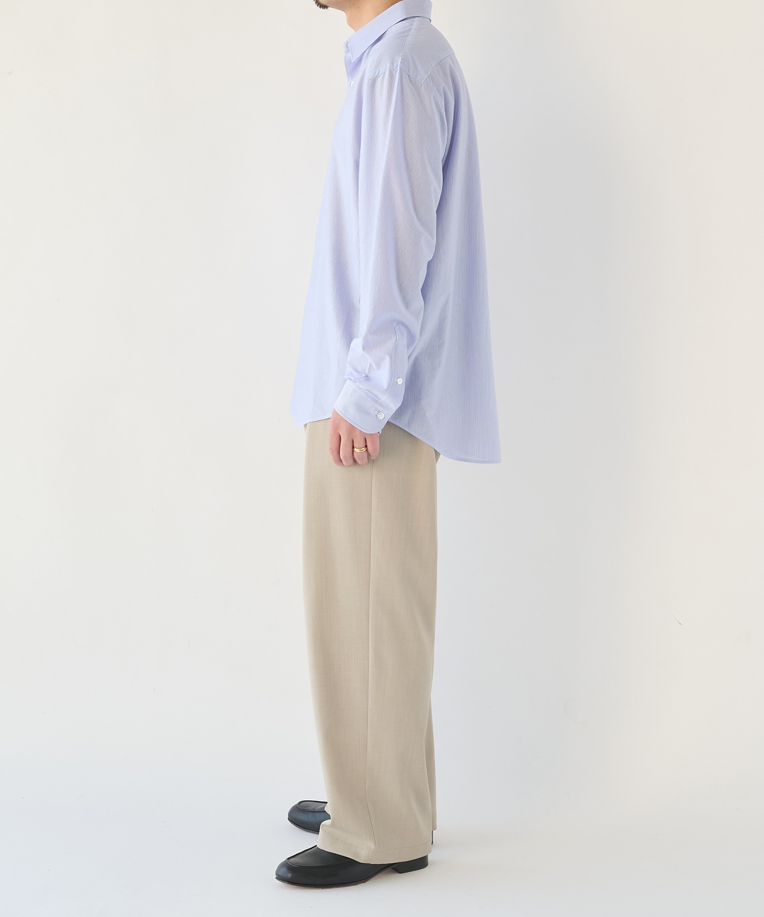 46G Stripe Modest Shirt KANEMASA PHIL.