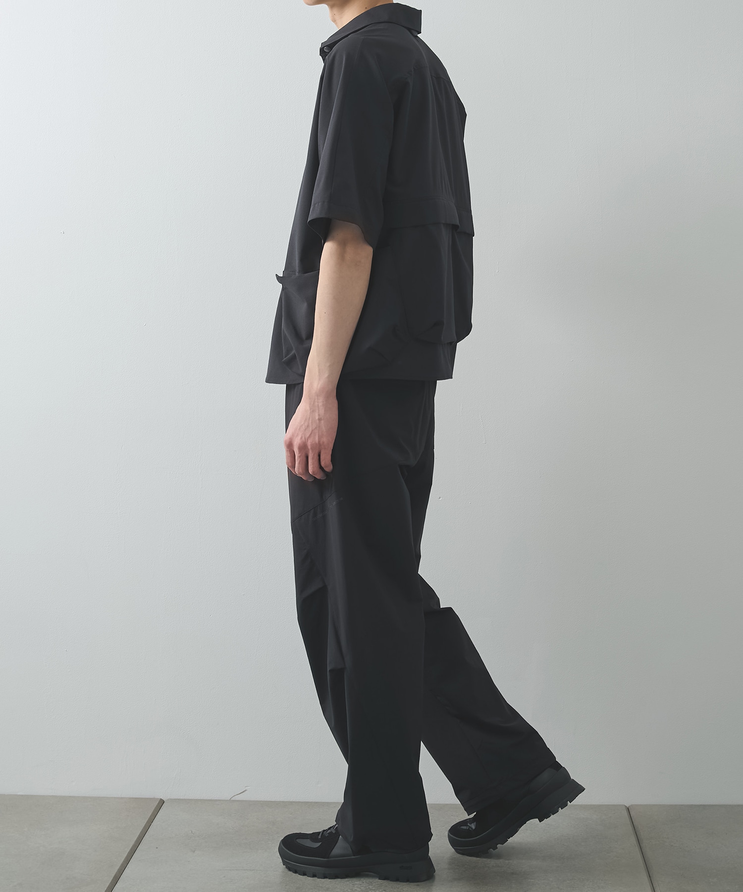 THE MULTIPLE POCKETS S/S SHIRTS POLIQUANT