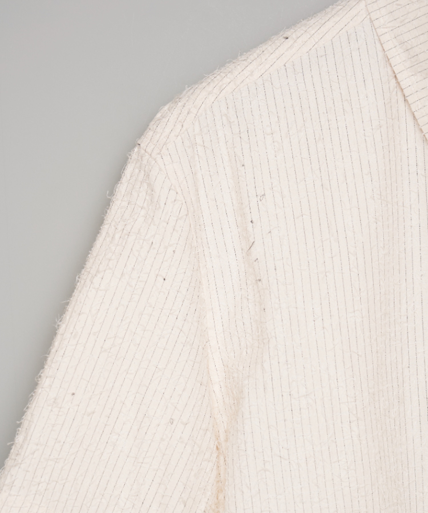 SHAGGY STRIPE HALF SLEEVE SHIRT MASU