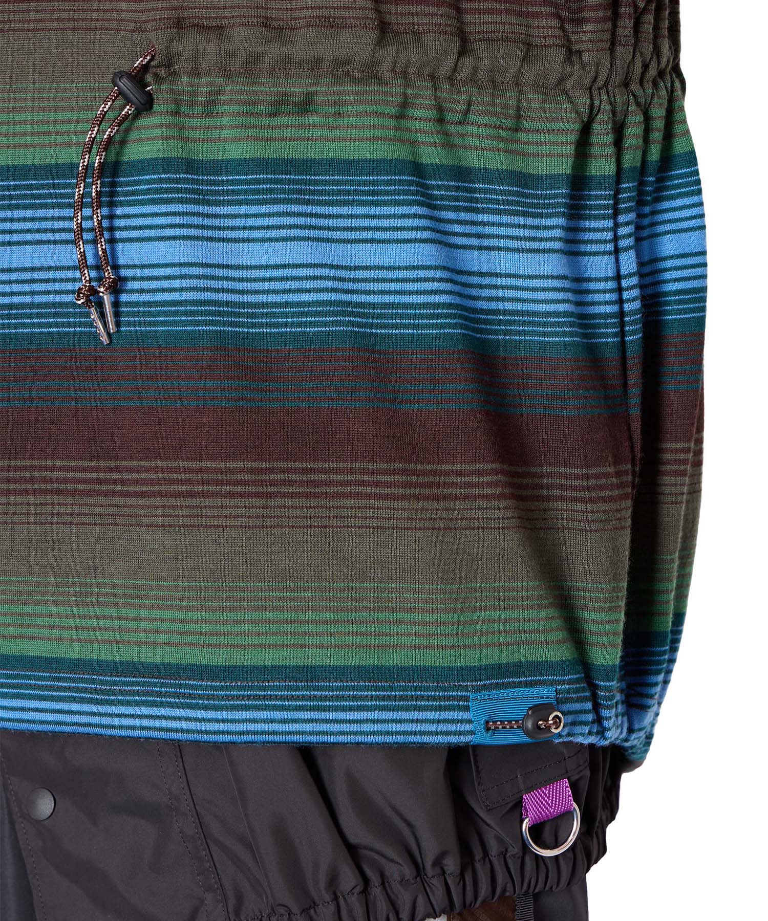 26SCM-T01201 BORDER TEE kolor