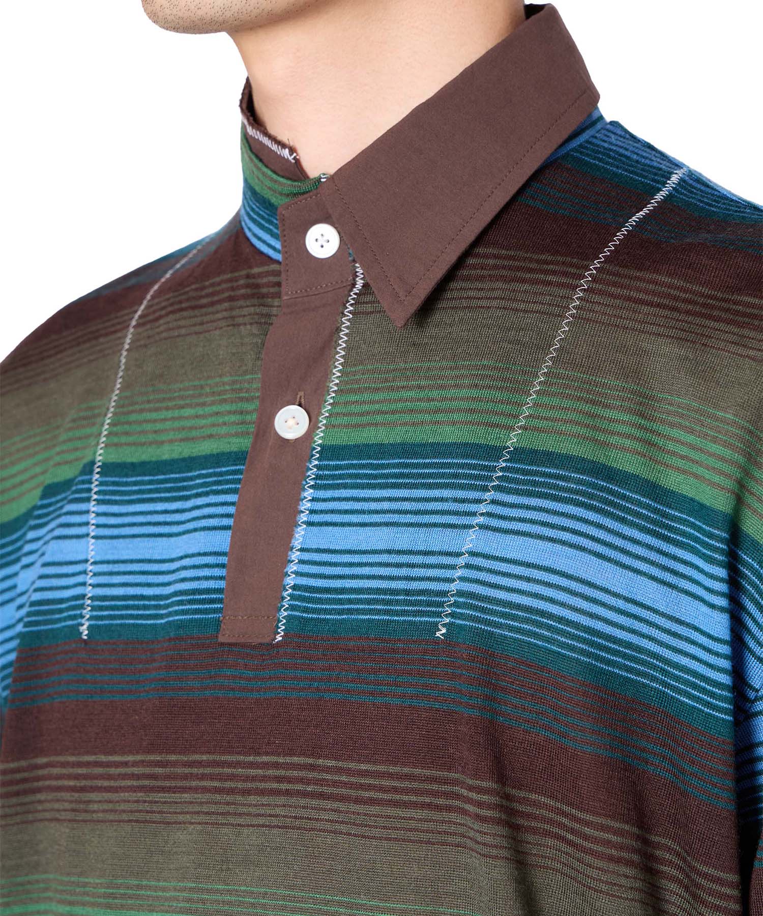 26SCM-T11201 BORDER POLO kolor