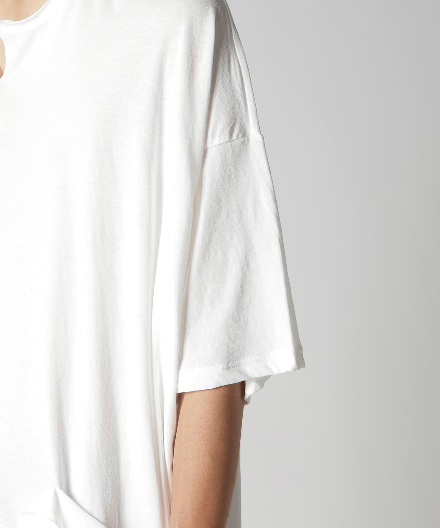 HK-T10-080 POCKET S/S TEE B Yohji Yamamoto