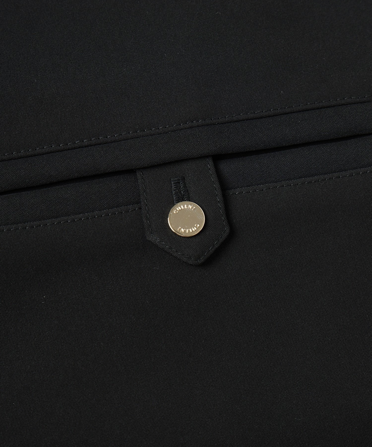 Dry Twill Button-Tab Pocket Short Sleeve Pullover CULLNI