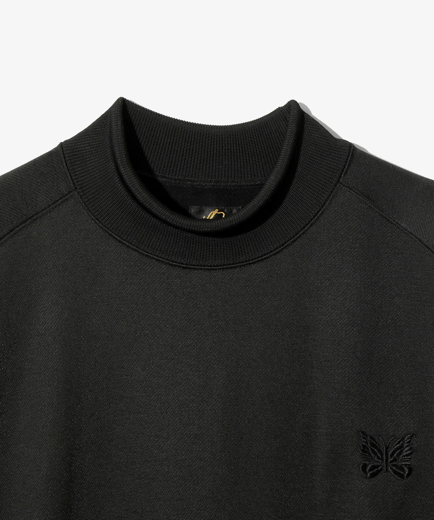 S/S Mock Neck Shirt - Bright Jersey NEEDLES