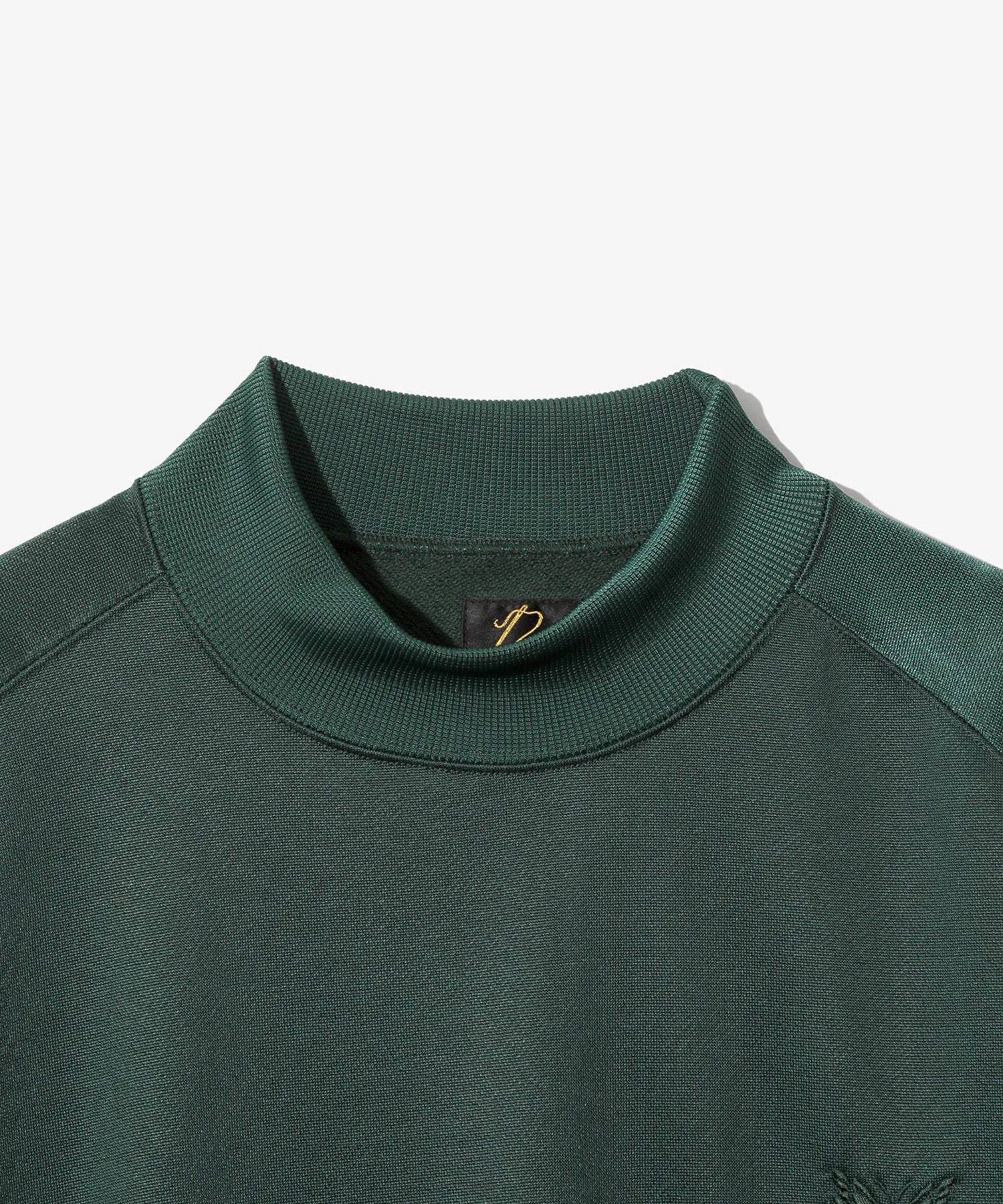 S/S Mock Neck Shirt - Bright Jersey NEEDLES