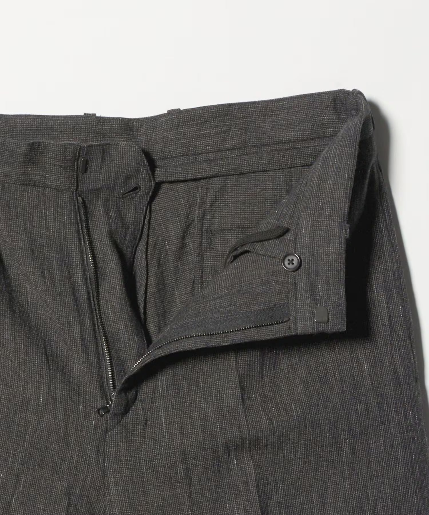 Cotton Mix Nep Trousers blurhms