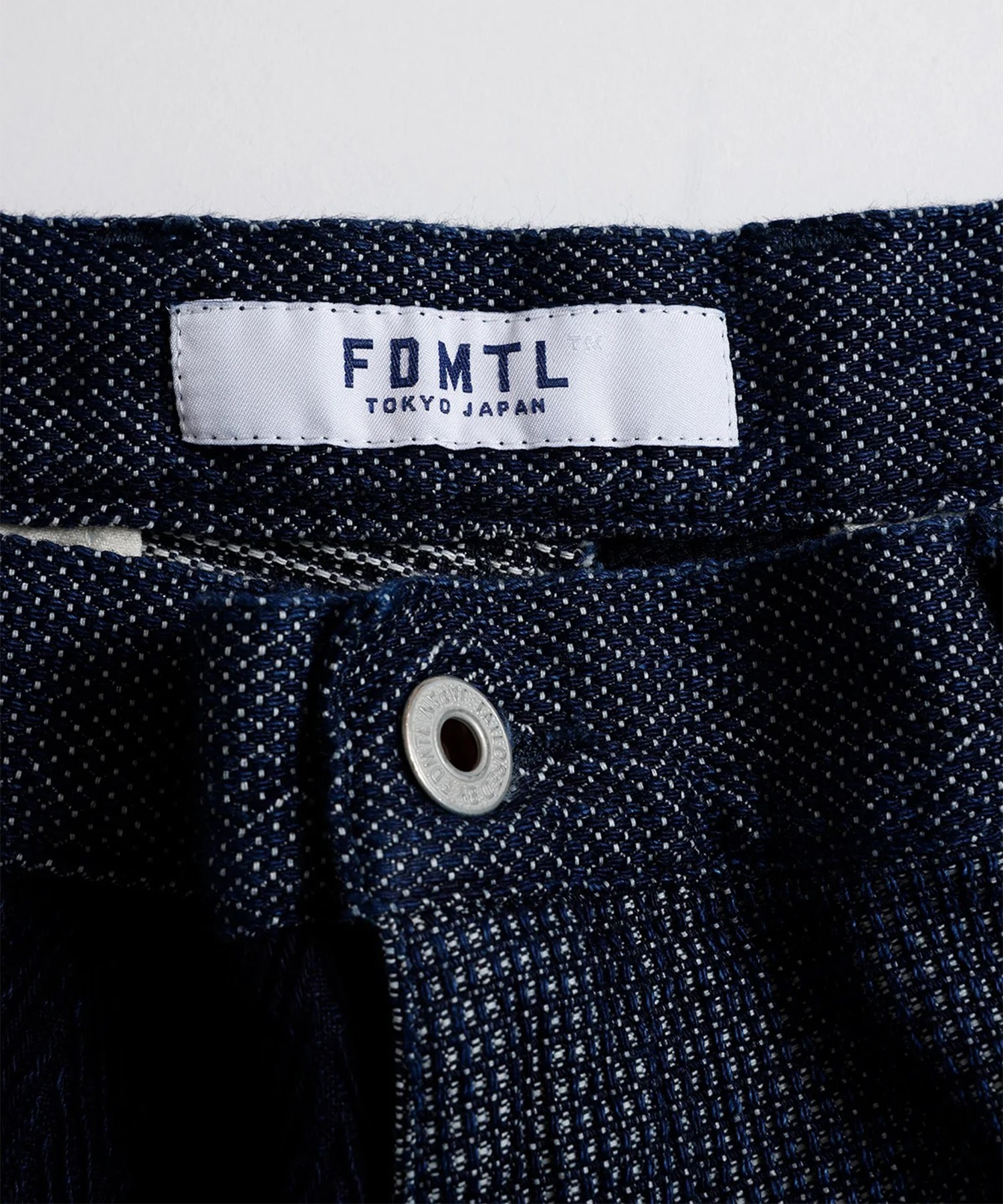 PATCHWORK SHORT PANTS RINSE FDMTL