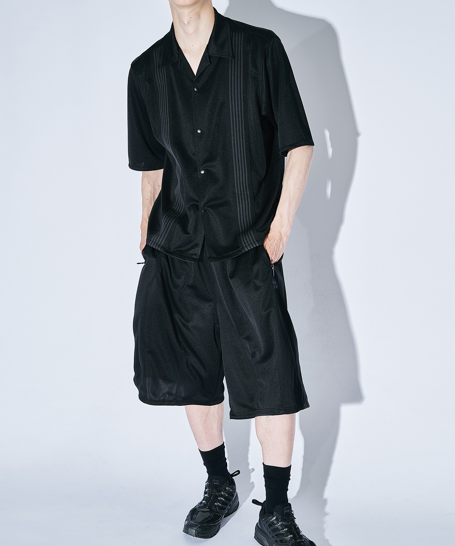 別注 H.D Track Short Pant - Poly Smooth NEEDLES