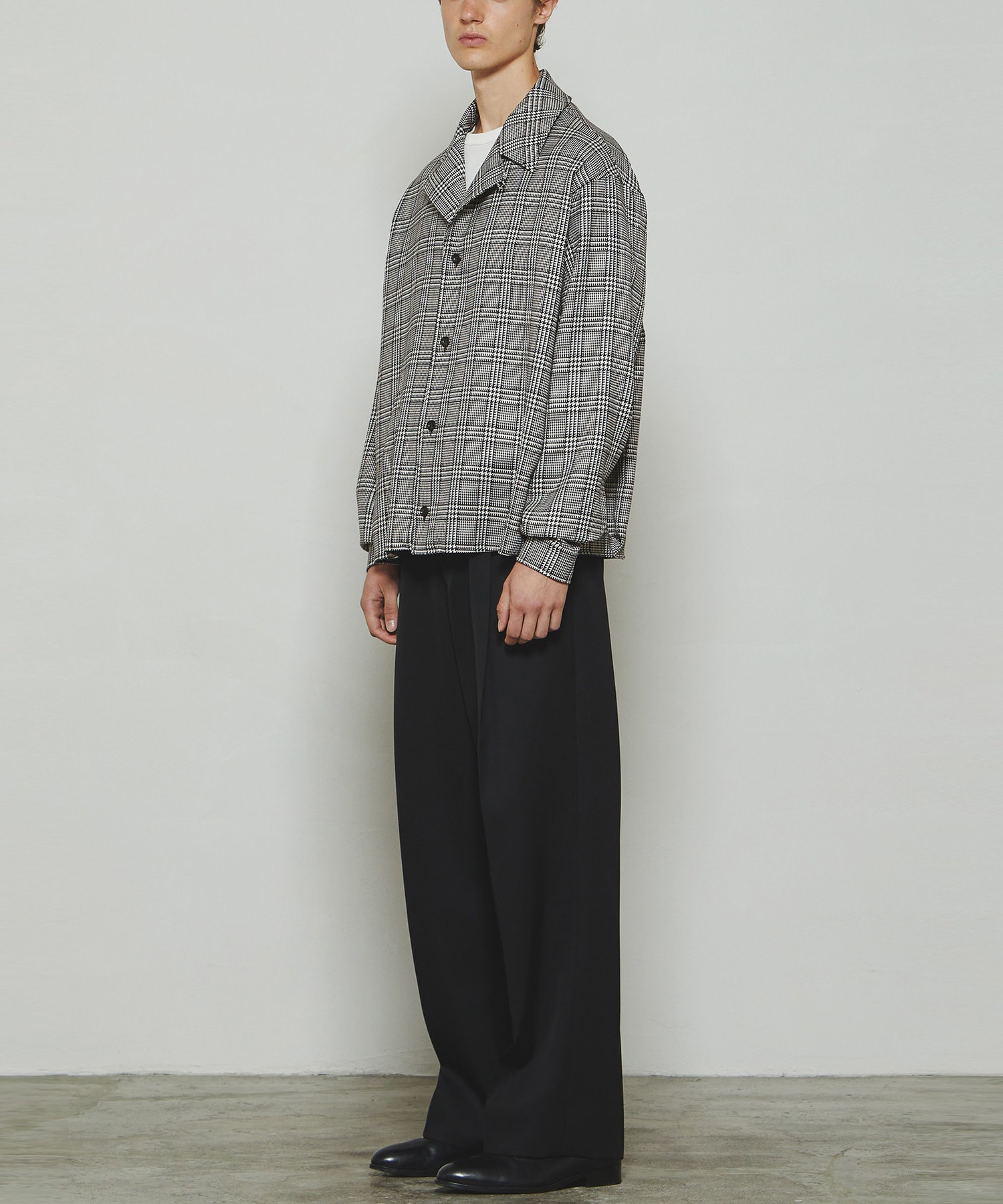 RERACS OPEN COLLAR EASY JACKET THE RERACS