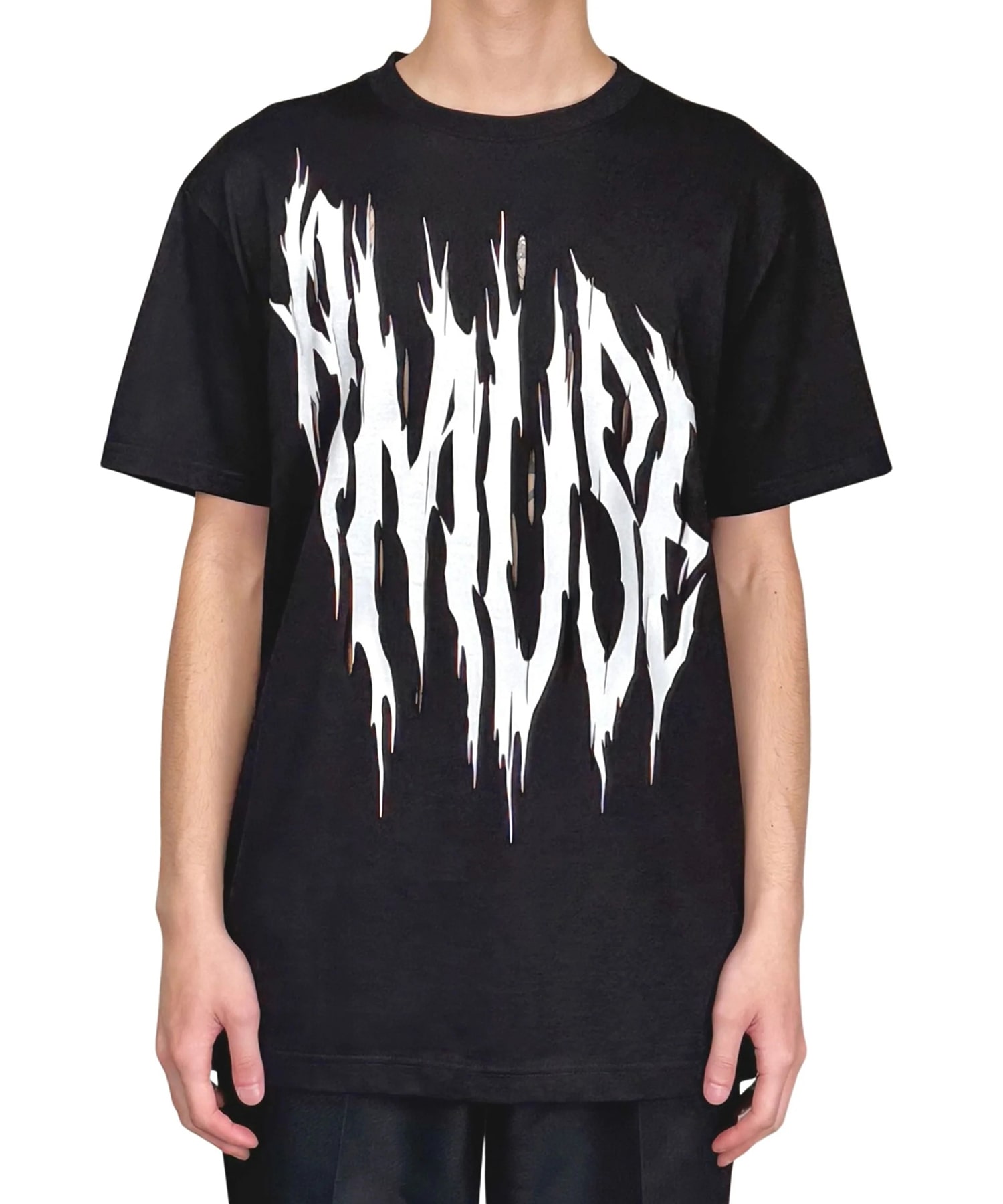 A MUSE PRINT SLASHED TEE JOHN LAWRENCE SULLIVAN