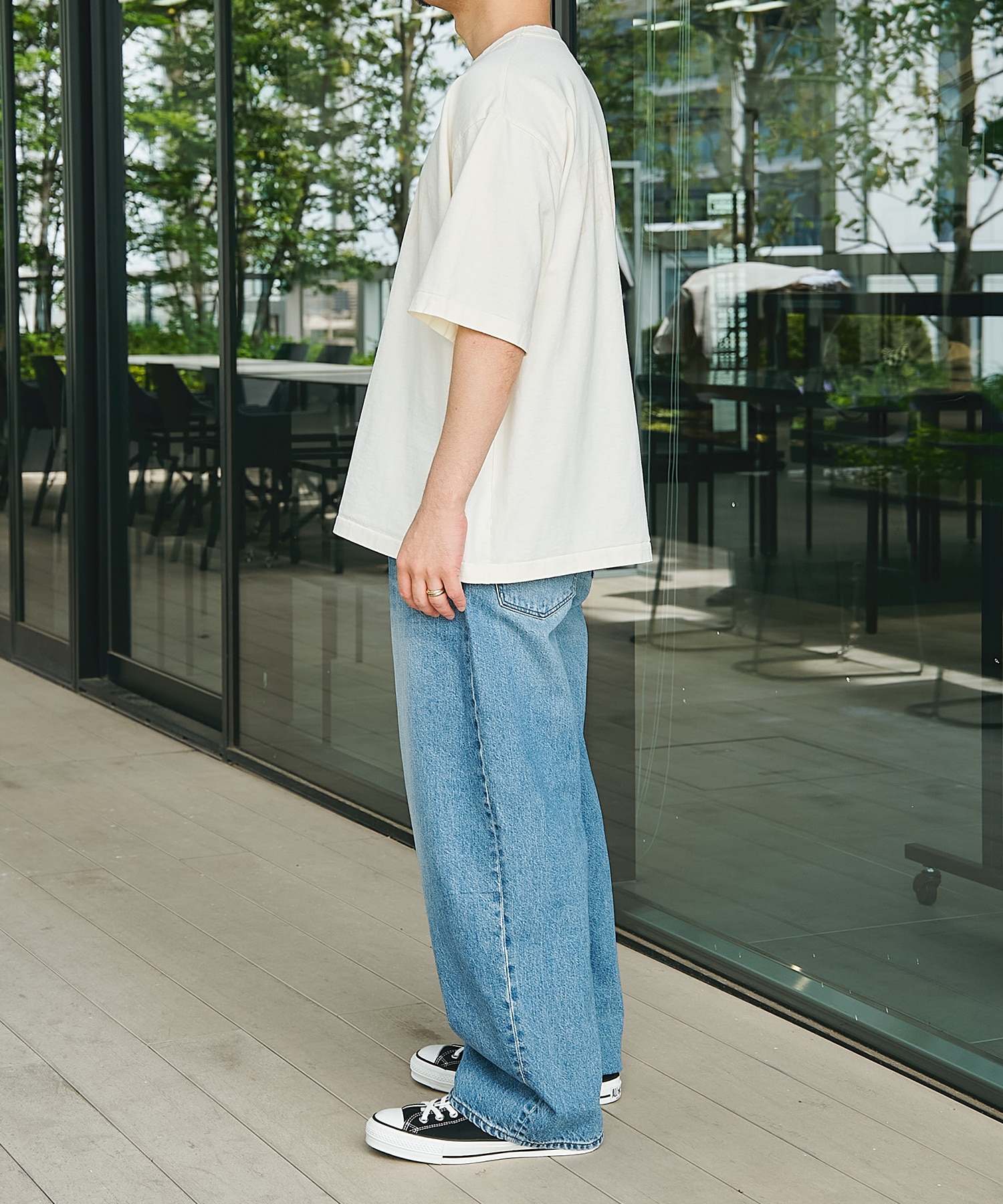 NOT-PRINCE 88/12 Print Tee WIDE blurhms