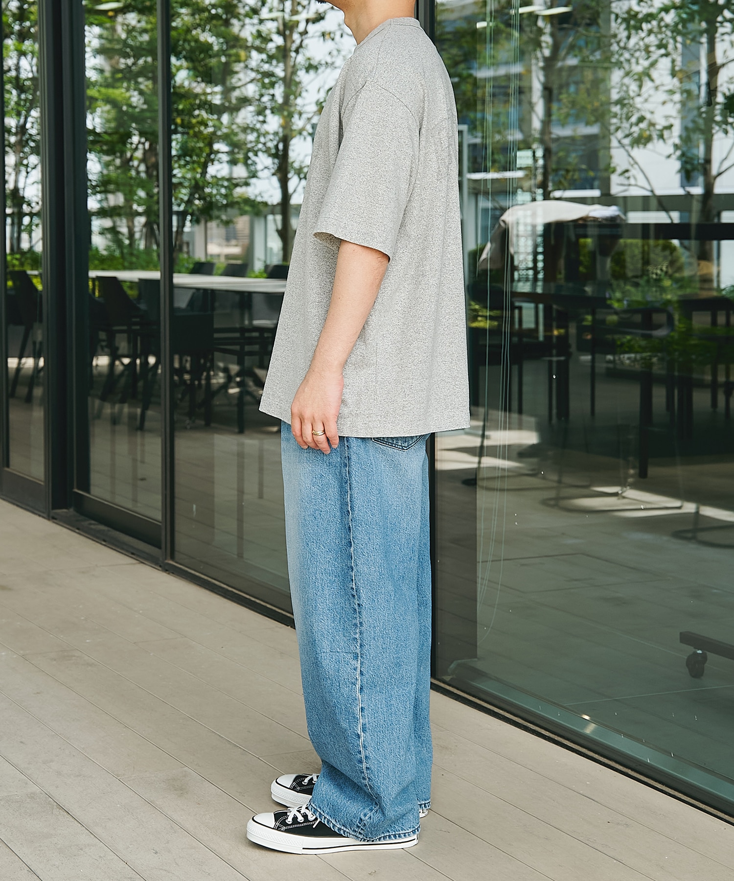 NOT-PRINCE 88/12 Print Tee WIDE blurhms